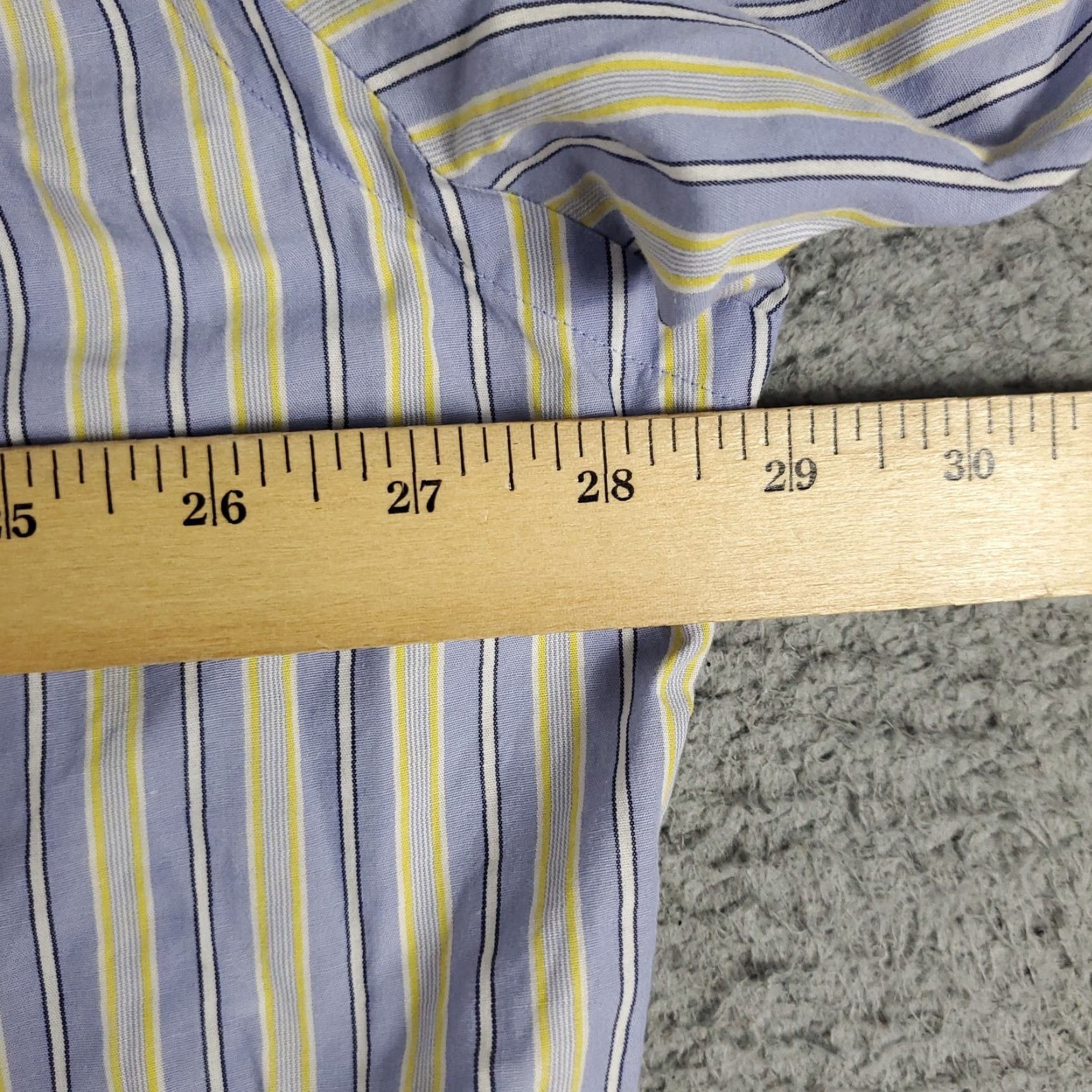 Ralph Lauren Ralph Lauren Button-Up Shirt Mens XL Blue Striped Long Sleeve Casual Size US XL / EU 56 / 4 - 5 Thumbnail