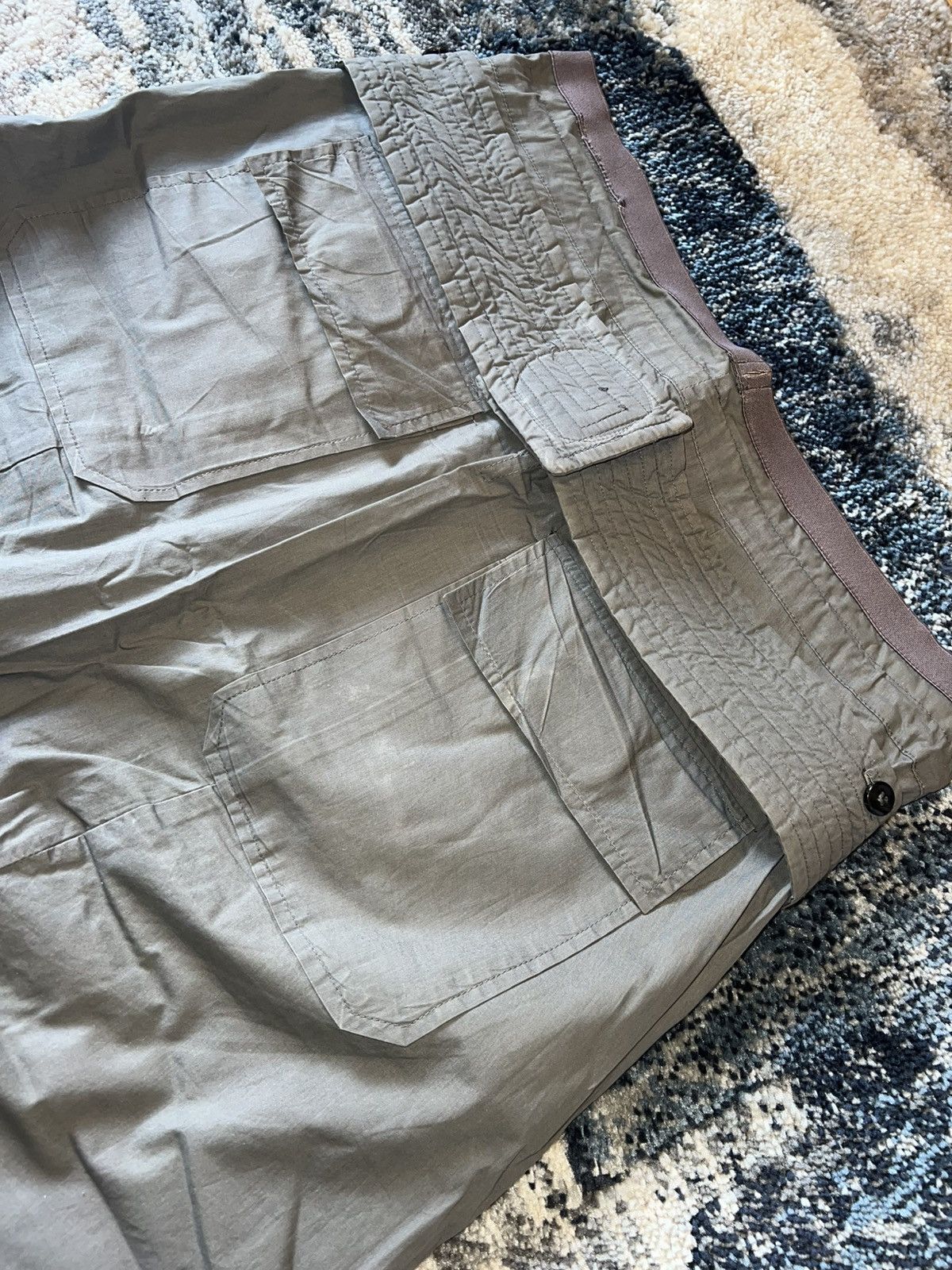 Rick Owens Rick Owens SS10 O&M Creatch Cargo Mainline Velcro Size US 34 / EU 50 - 5 Thumbnail