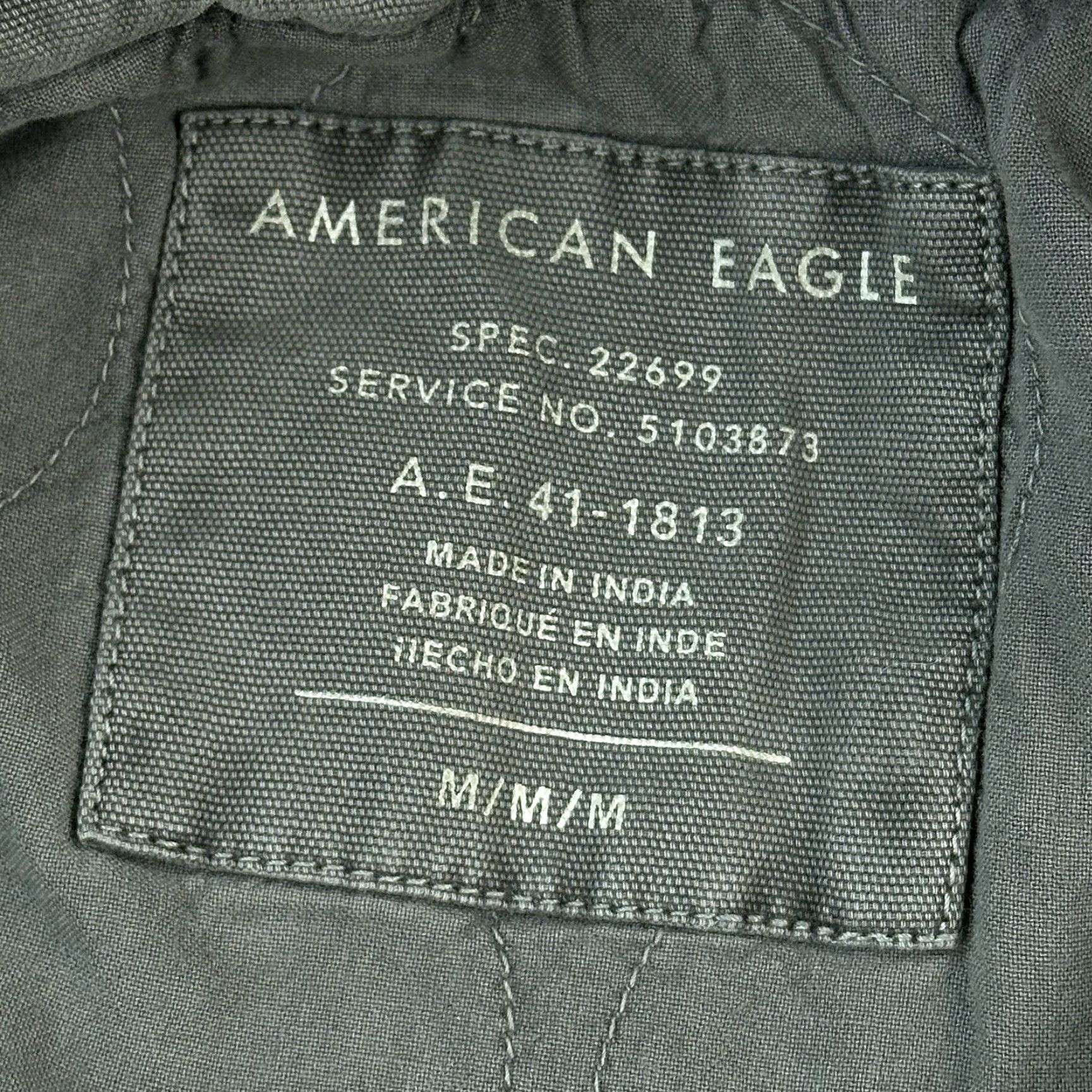 American Eagle Outfitters American Eagle Jacket Womens Medium Olive Hooded Fur Trim Utility Military Parka Size M / US 6-8 / IT 42-44 - 6 Thumbnail