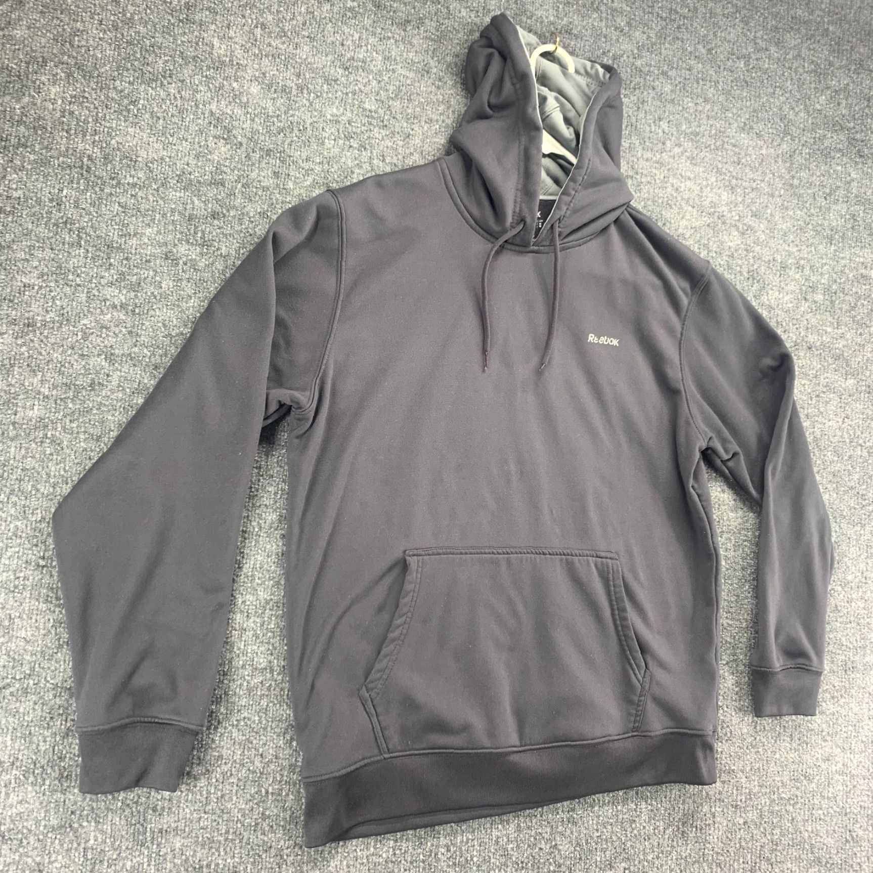 Reebok Reebok Hoodie Mens Medium Gray Pullover Active Drawstring Pocket Hooded Outdoor Size US M / EU 48-50 / 2 - 2 Thumbnail
