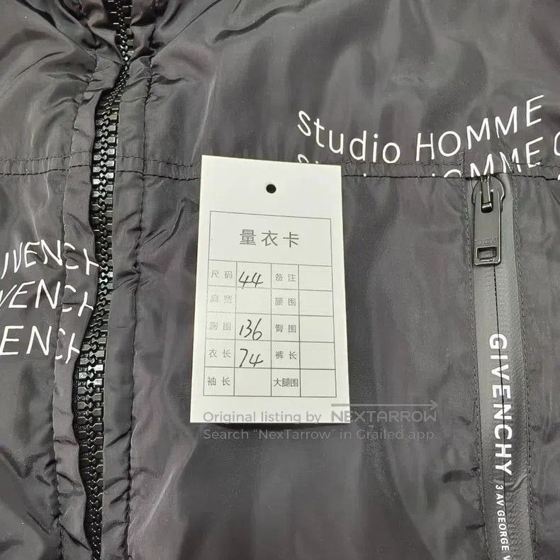 Givenchy Givenchy Two-Sided Logo Bread Jacket Size US M / EU 48-50 / 2 - 7 Thumbnail