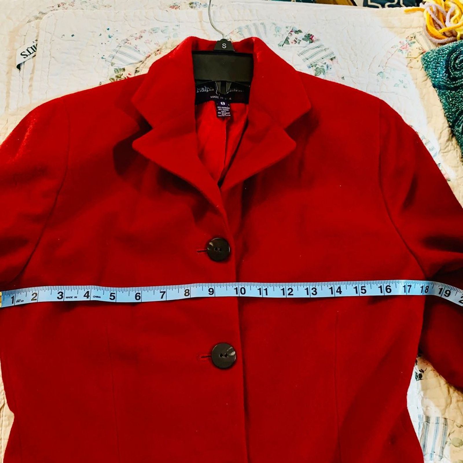 Ralph Lauren VINTAGE DEADSTOCK RALPH LAUREN CASHMERE JACKET/SKIRT SUIT Size ONE SIZE - 5 Thumbnail