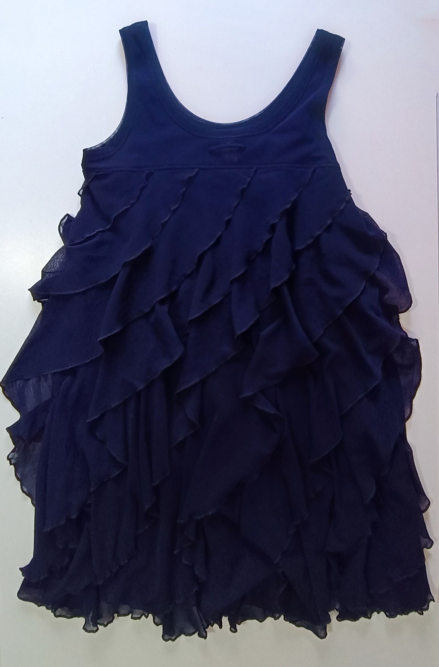 Jean Paul Gaultier 2000's _ Ruffles Tank dress Size L / US 10 / IT 46 - 14 Thumbnail