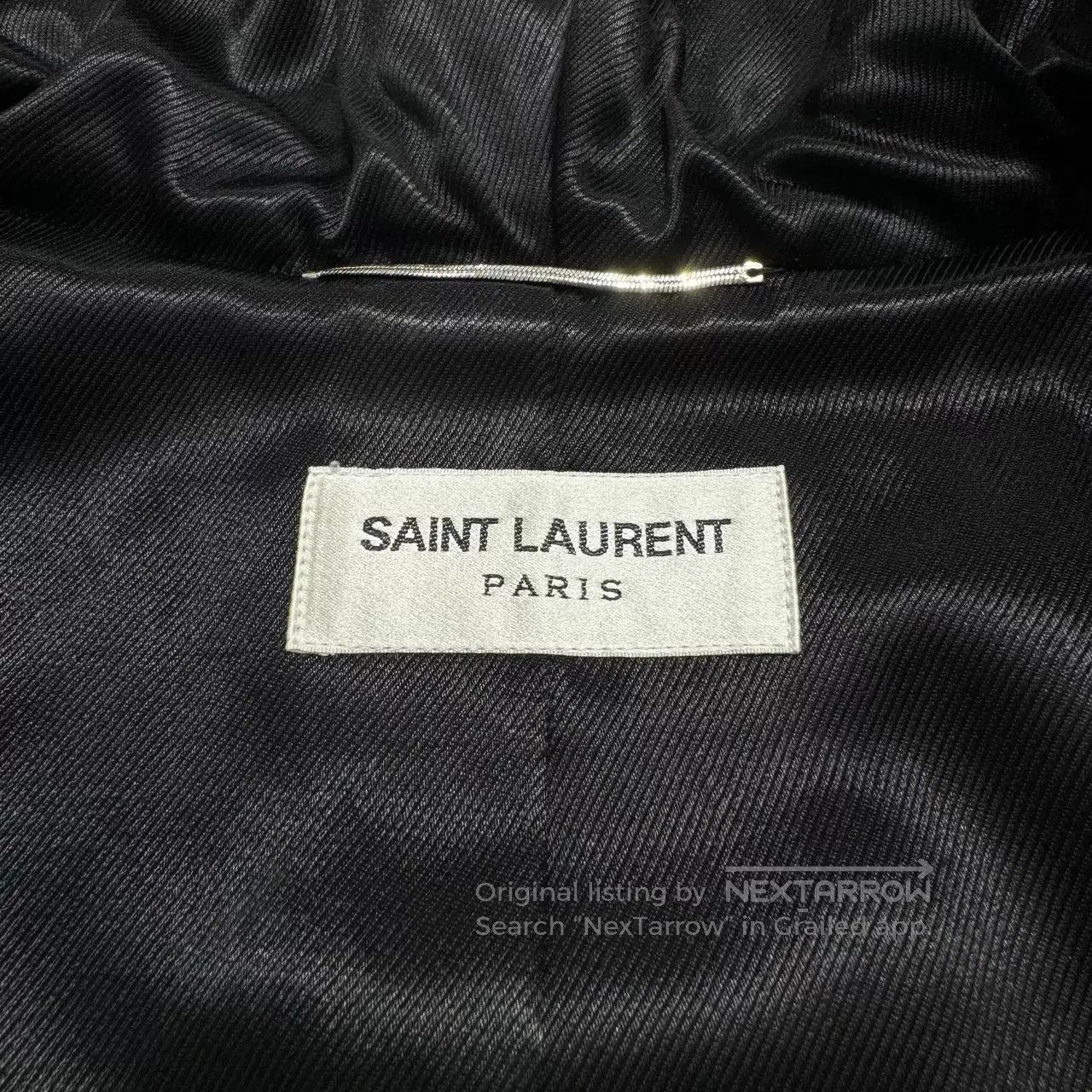 Saint Laurent Paris SLP Striped Hooded Jacket. Size US S / EU 44-46 / 1 - 2 Thumbnail