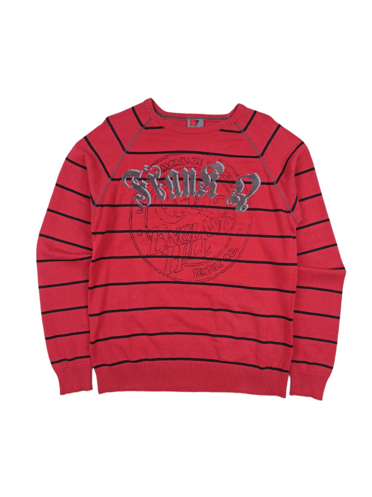 Tribal Streetwear × Vintage 💎 Vintage 90’s Tribal USA Graffiti Spell out Sweatshirt Y2K Size US L / EU 52-54 / 3 - 1 Thumbnail