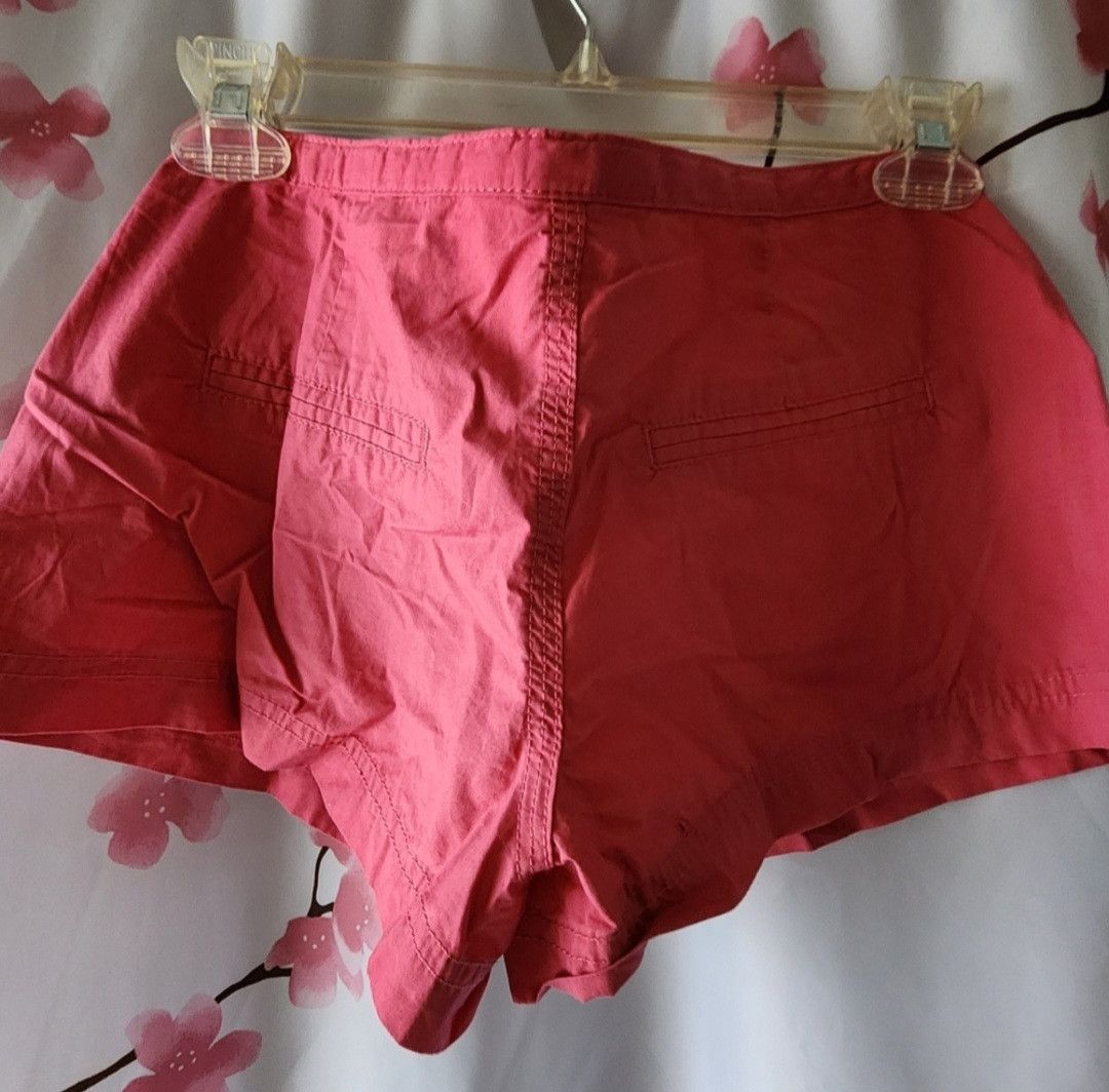 Other NWOT London Jean Punch Pink Shade Tie Shorts Size 2 Size 26" / US 2 / IT 38 - 3 Thumbnail