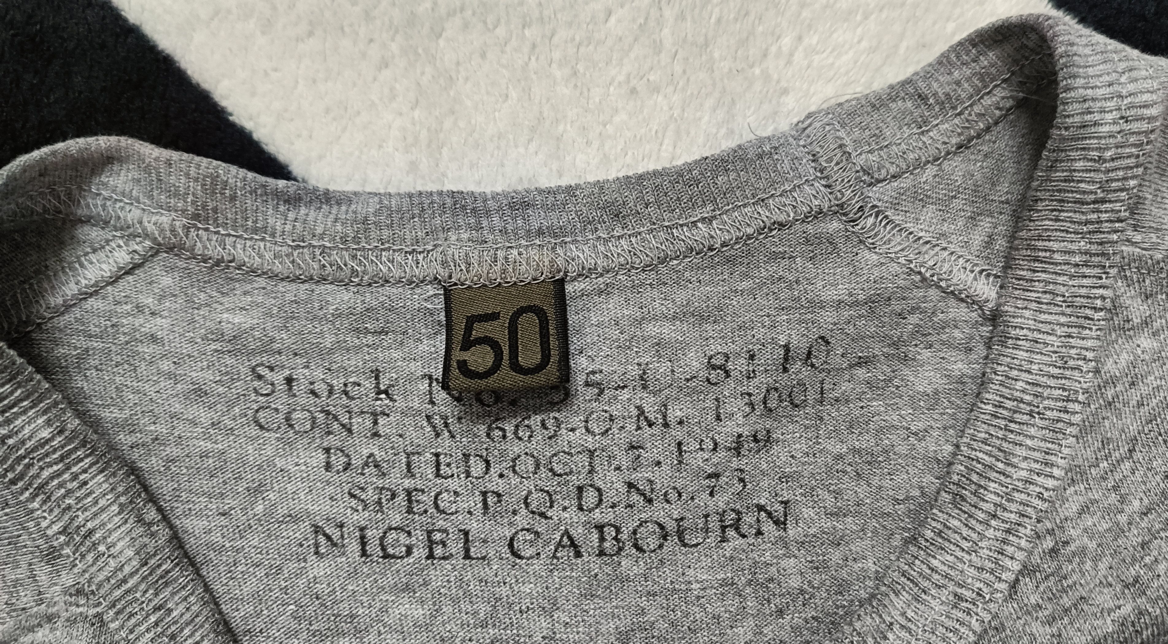 Nigel Cabourn 🔥🔥 Rare Nigel Cabourn Pocket Tee Size US M / EU 48-50 / 2 - 3 Thumbnail