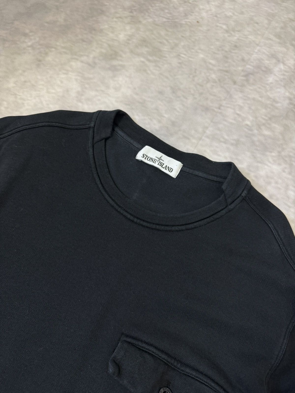 Stone Island Stone Island Black Sweatshirt XL Size US XL / EU 56 / 4 - 4 Thumbnail