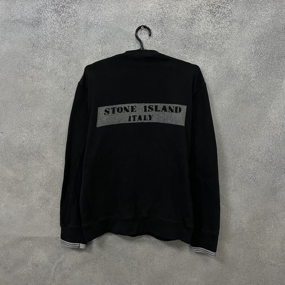 Stone Island Stone Island sweatshirt big logo back Black Size US M / EU 48-50 / 2 - 1 Thumbnail