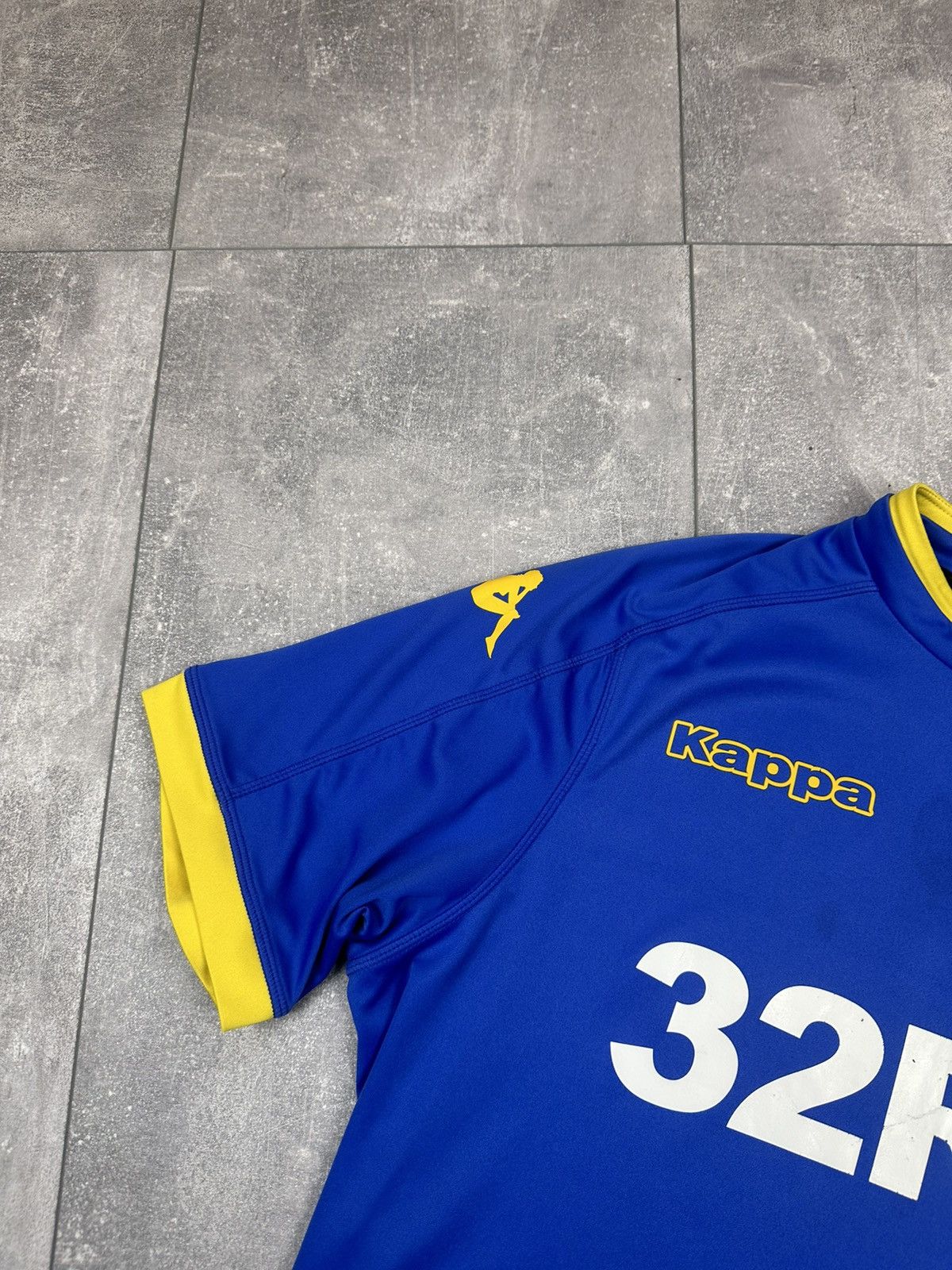 Kappa Kappa Leeds United Home Soccer Jersey Size US M / EU 48-50 / 2 - 6 Thumbnail