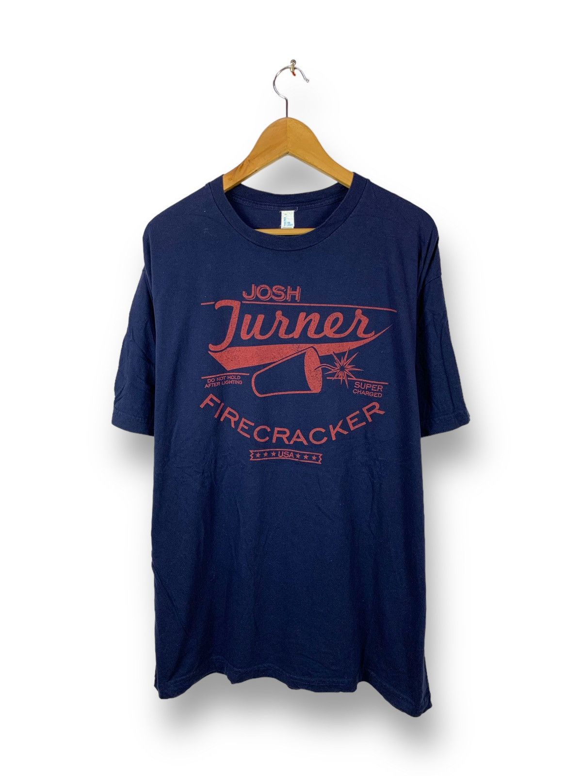 Band Tees Steals! Josh Turner Firecracker Band Tee Promo Tee Size US XL / EU 56 / 4 - 1 Thumbnail