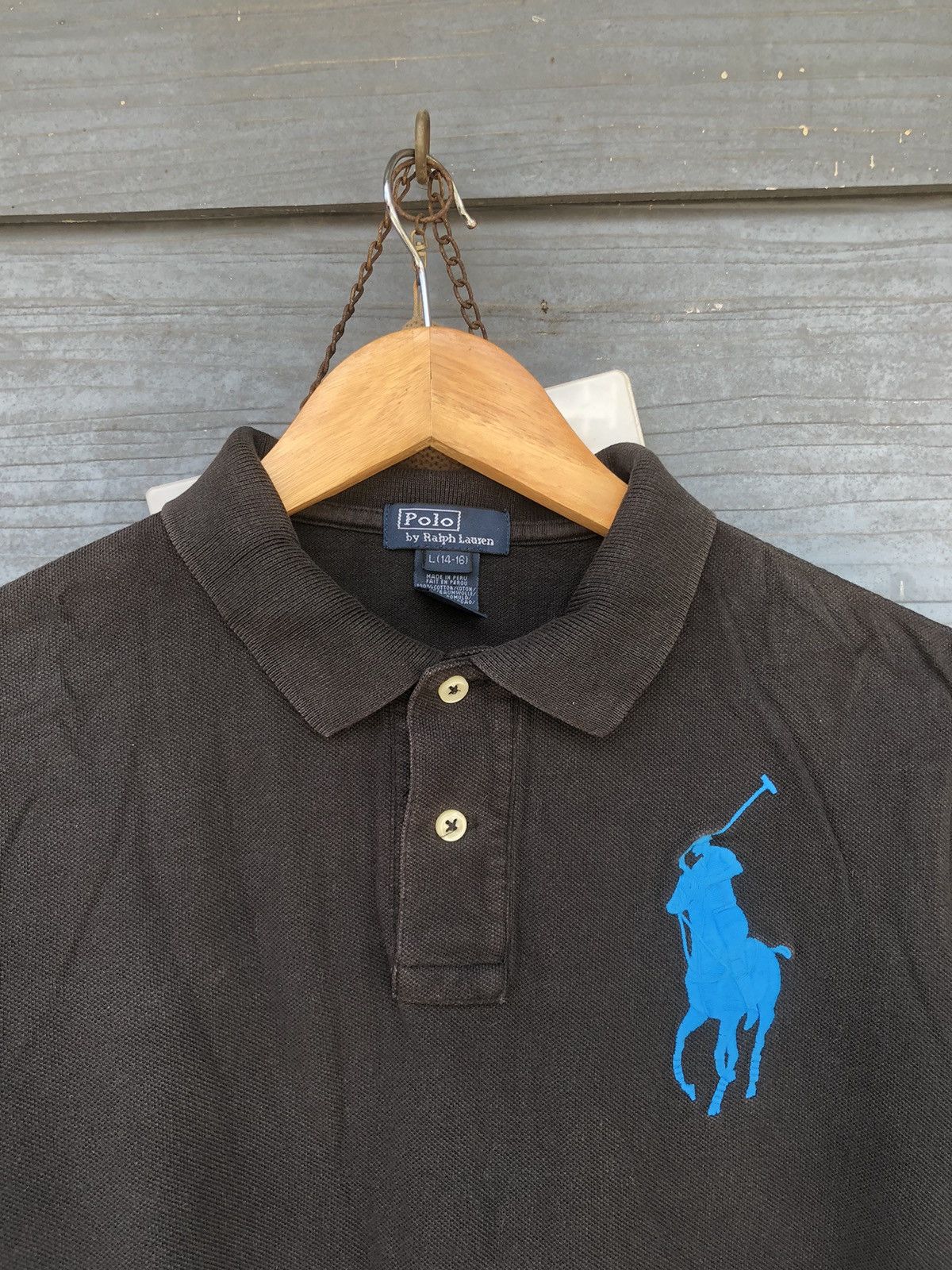 Polo Ralph Lauren Vintage Polo by Ralph Lauren Big Pony #3 Polo Tshirt Size US S / EU 44-46 / 1 - 4 Thumbnail
