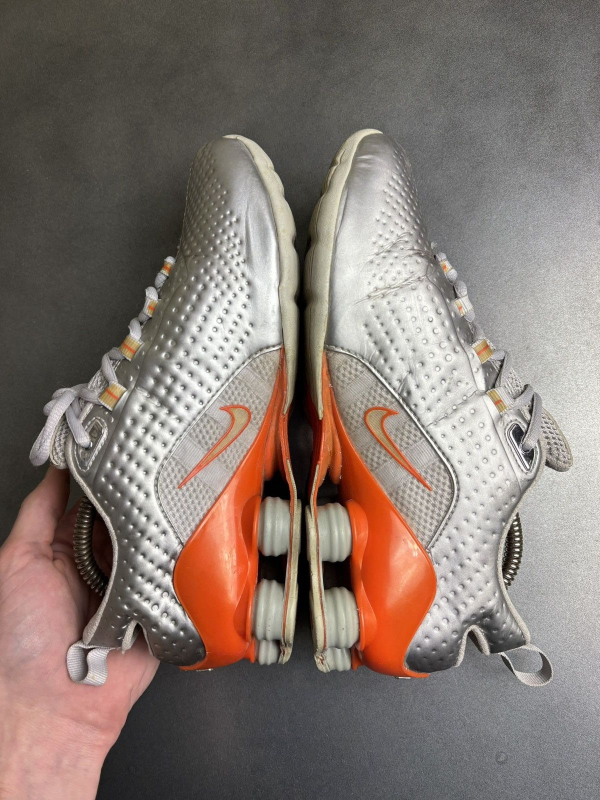 Nike × Vintage 2004 Nike Shox Energia Training Sneakers 2000s 308884-012 7 Size US 7 / IT 37 - 16 Thumbnail