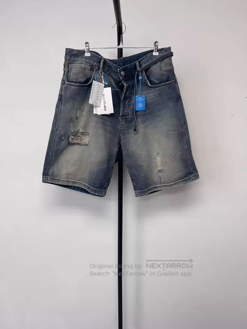 Acne Studios Acne Studios Loose and Comfortable Casual Five-Quarter Den Size US 33 - 1 Thumbnail