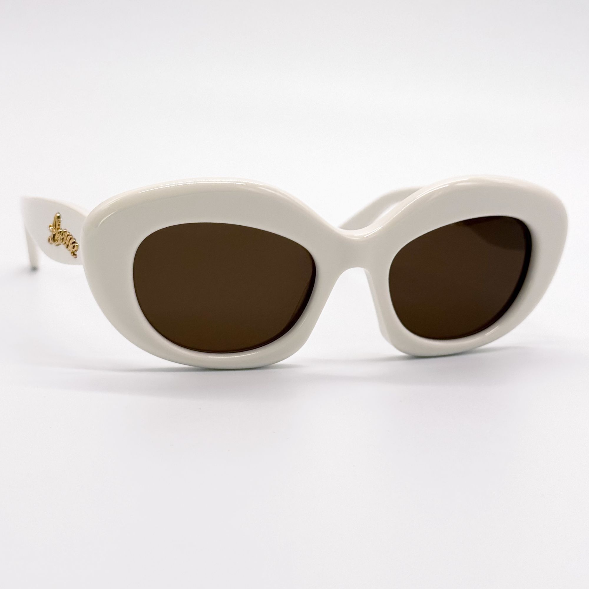 Loewe NEW LOEWE SUNGLASSES LW40153I 25E WHITE WOMEN EYEWEAR Size ONE SIZE - 5 Thumbnail