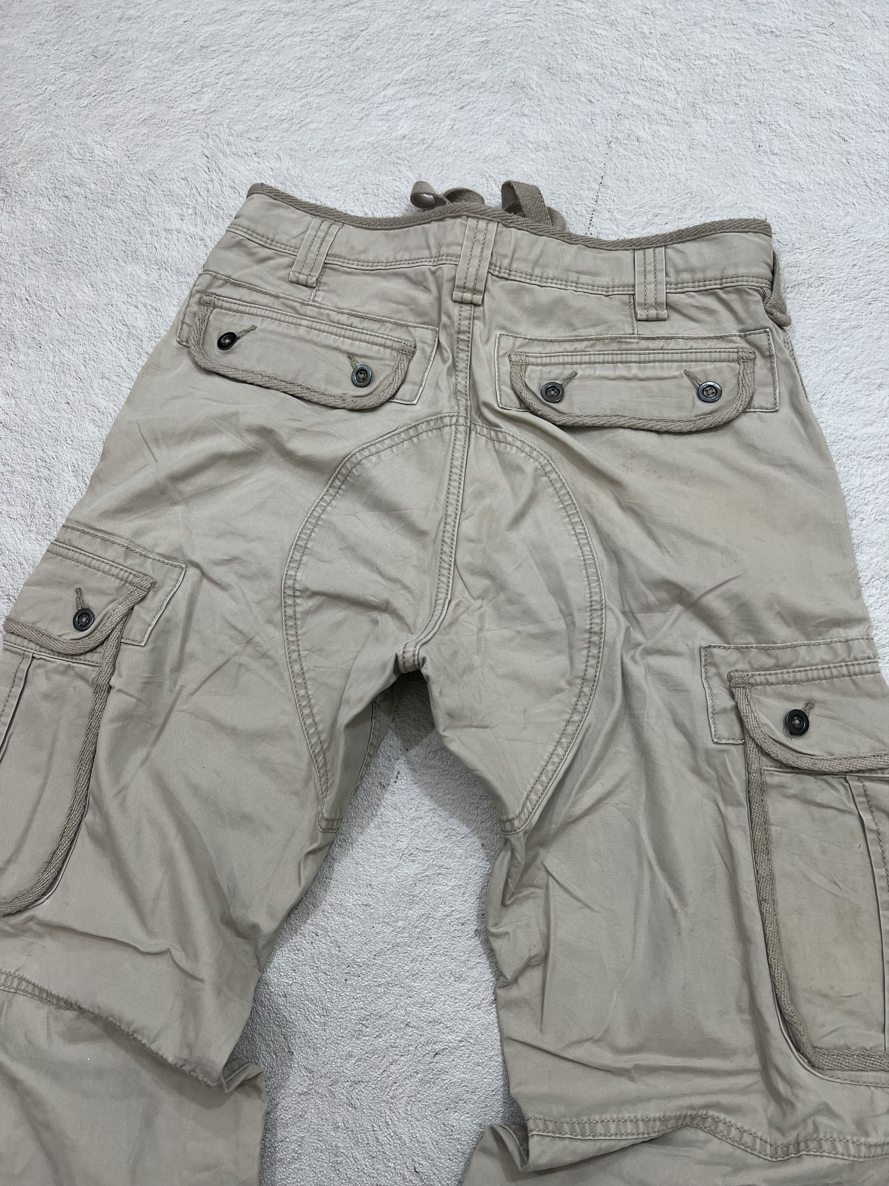 Japanese Brand 2000s Hysteric Junya Y's Tornado Baggy Cargo y2k Lgb Ifsix Size US 30 / EU 46 - 3 Thumbnail