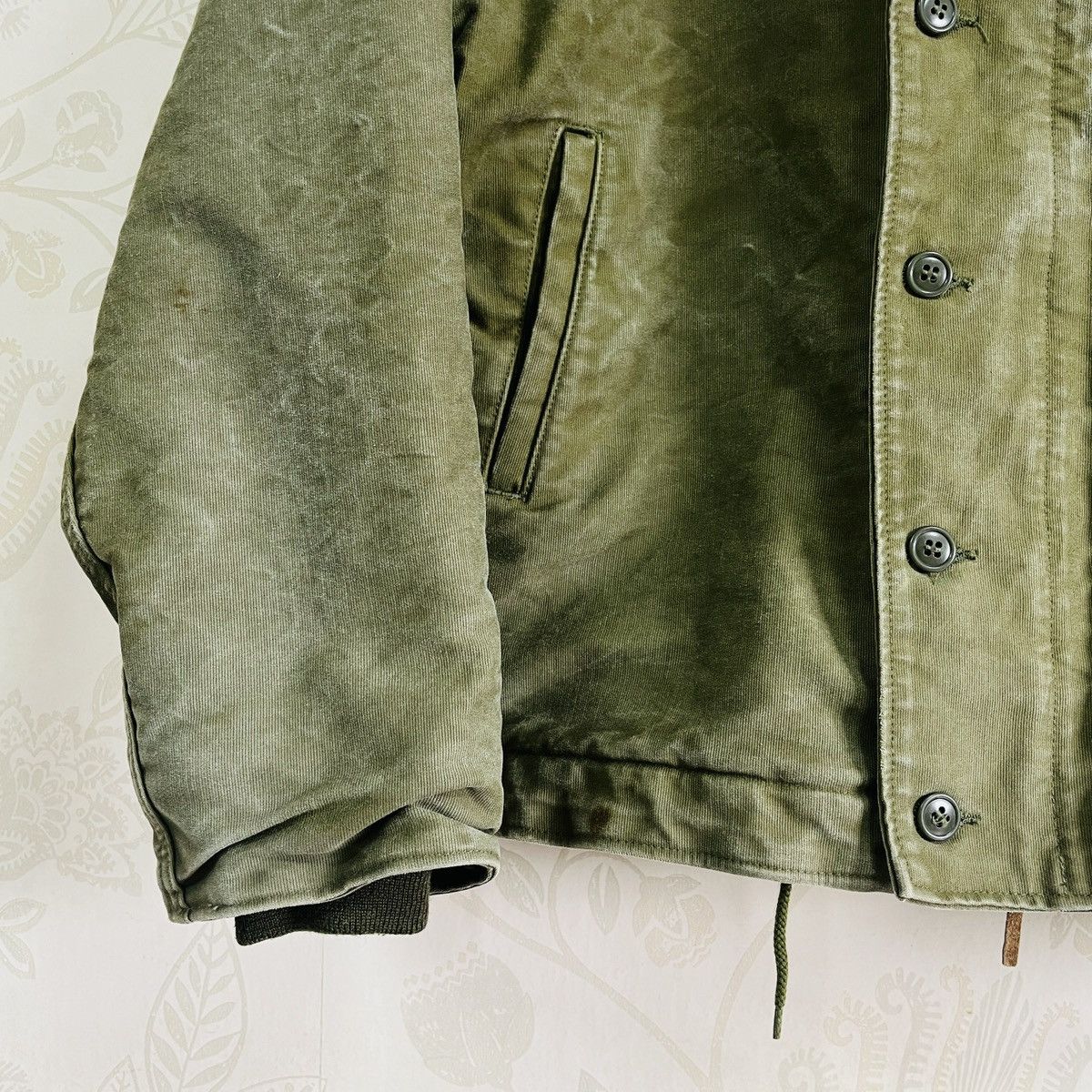 Buzz Rickson's × Toyo Enterprises Navy Department True Vintage 70s USN N-1 Military Jacket Size US L / EU 52-54 / 3 - 7 Thumbnail