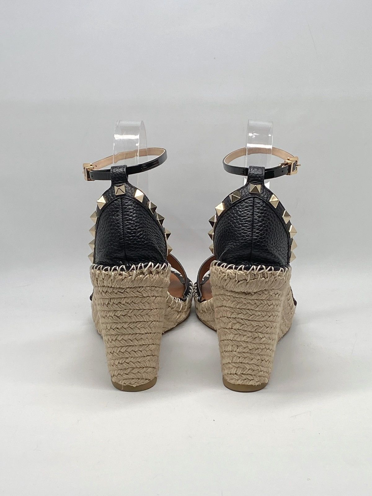 Valentino Valentino Garavani Rockstud Calfskin Wedges 105MM size 40 Size US 10 / IT 40 - 7 Thumbnail