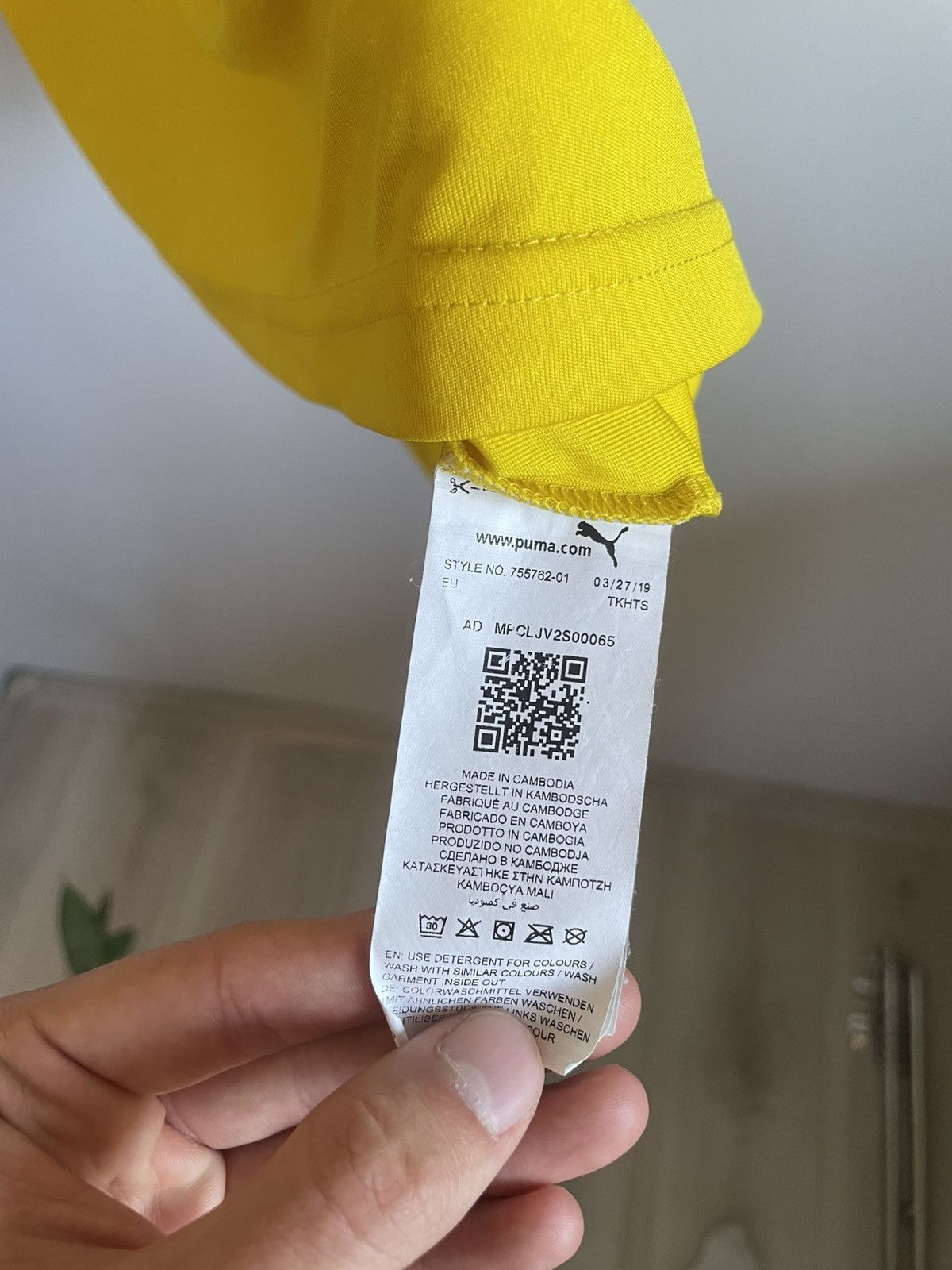 Puma Borussia Dortmund 2017/2018 Football shirt Size US L / EU 52-54 / 3 - 5 Thumbnail