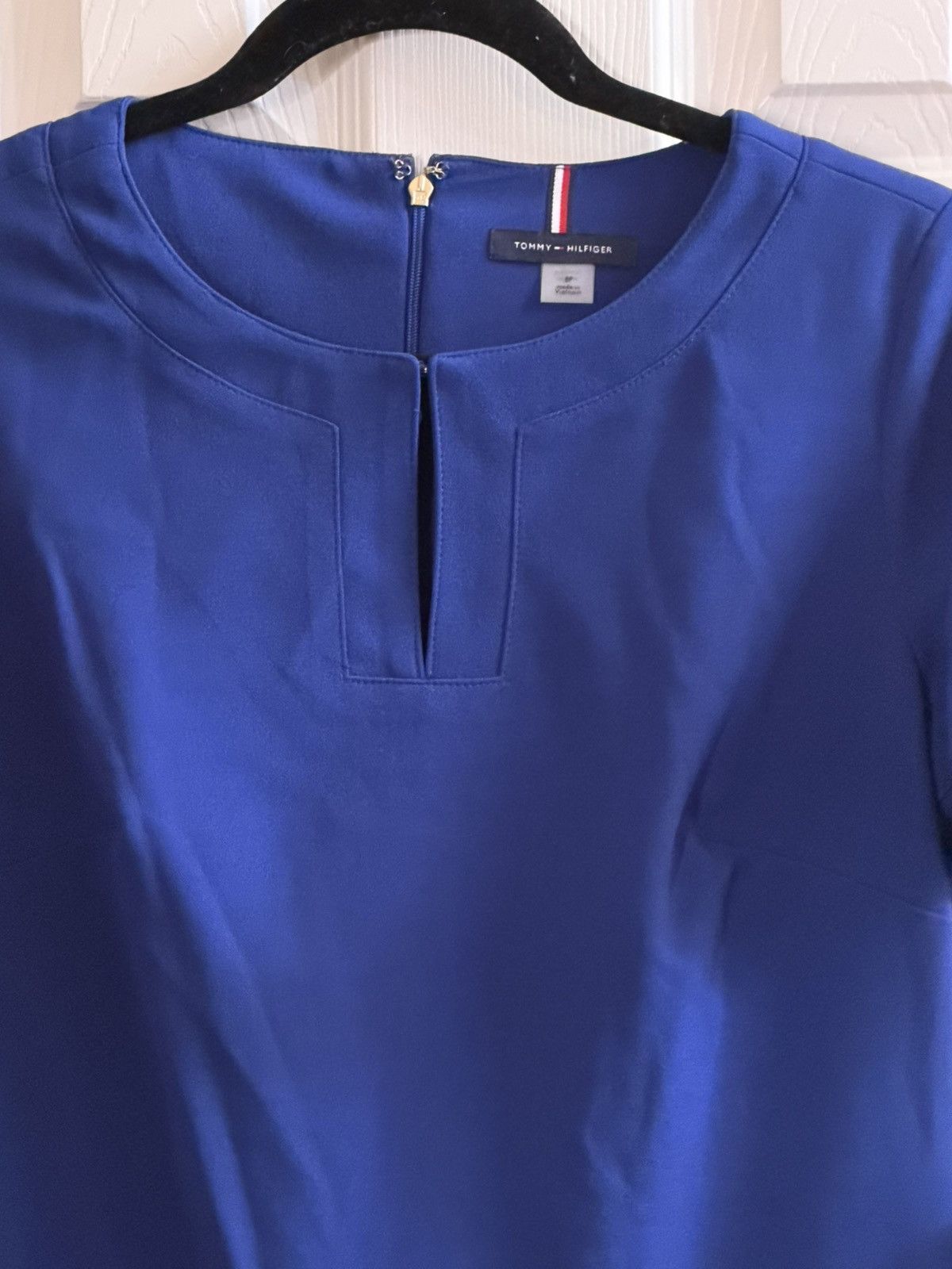 Tommy Hilfiger Tommy Hilfiger Marina Blue Dress 8P – Preppy, Minimalist Size M / US 6-8 / IT 42-44 - 7 Thumbnail