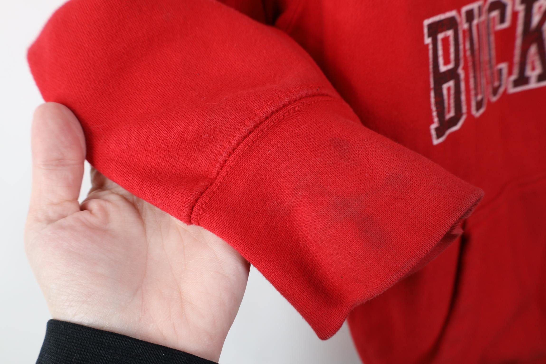 Vintage Vintage 90s Y2K Ohio State University Football Hoodie Size US L / EU 52-54 / 3 - 11 Thumbnail