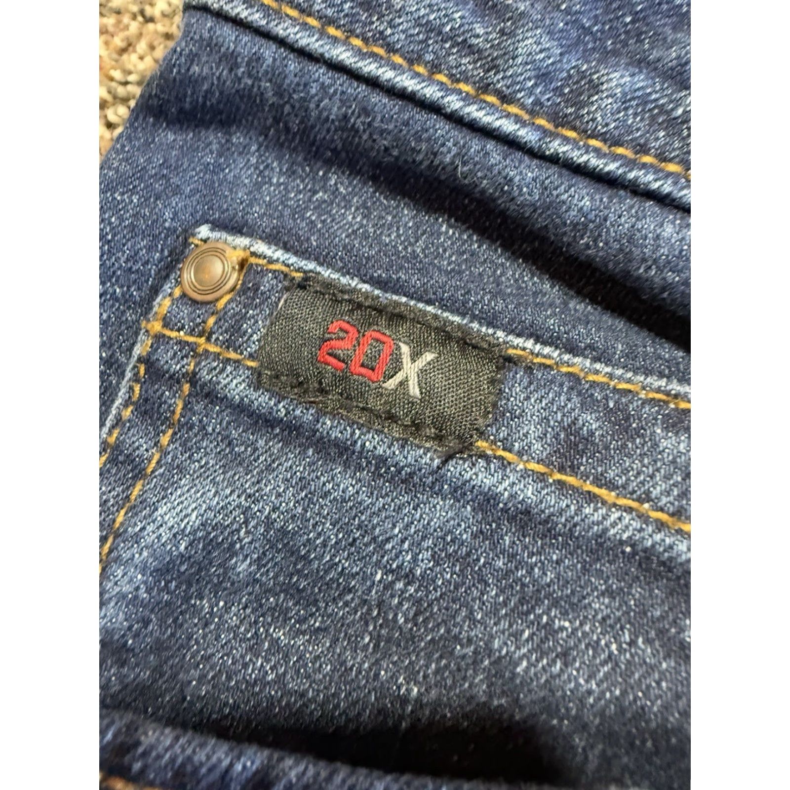 Wrangler Wrangler Jeans Bootcut 32x32 32x32 2 Lot Men Denim Blue 5-Pocket Regular Inseam 32 Cotton Cotton Denim Vintage No? Size US 32 / EU 48 - 4 Thumbnail