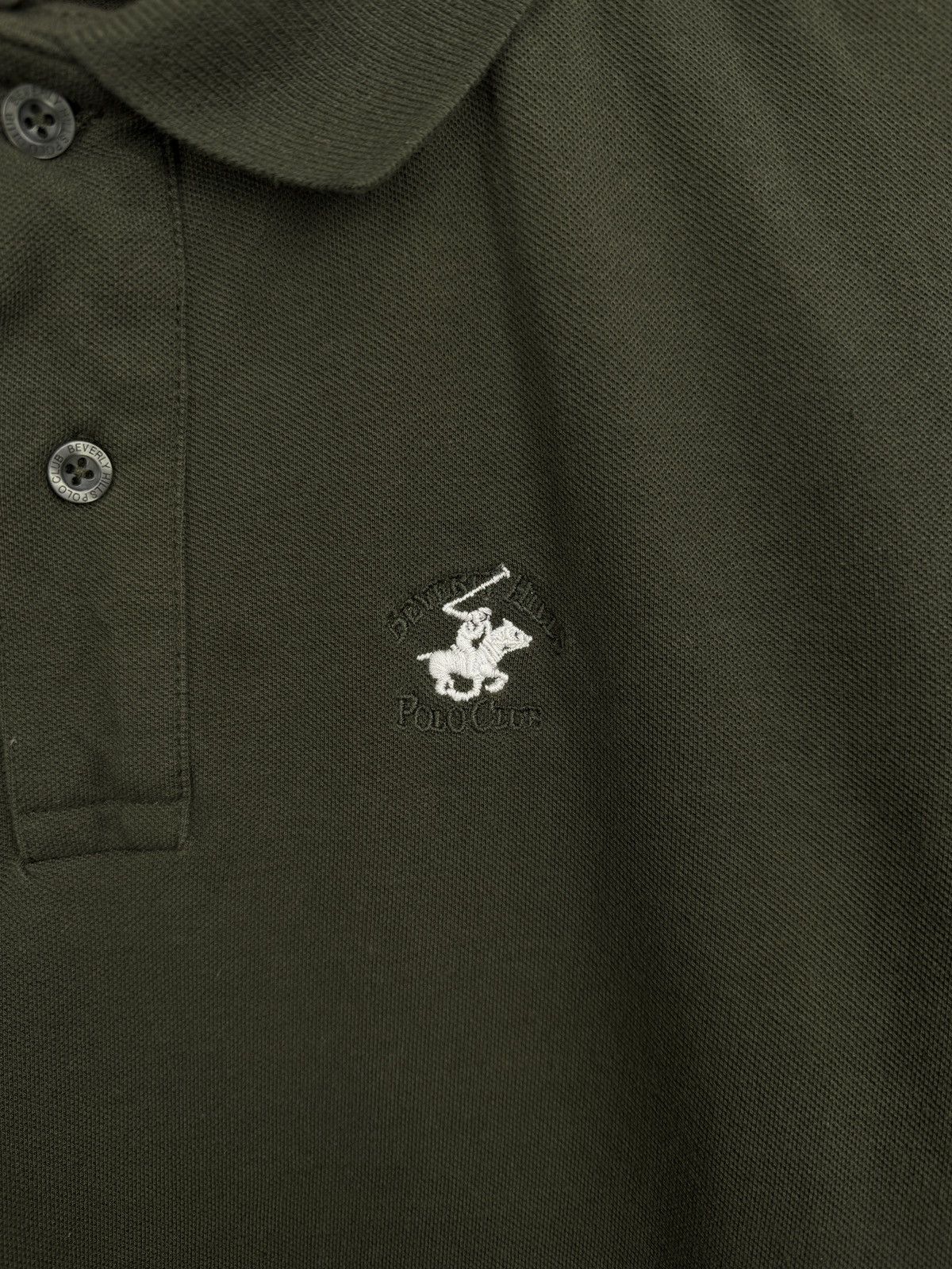 Beverly Hills Polo Club 🇺🇸 Vintage Beverly Hills Polo Club Polo T-Shirt Rare Retro Size US S / EU 44-46 / 1 - 4 Thumbnail