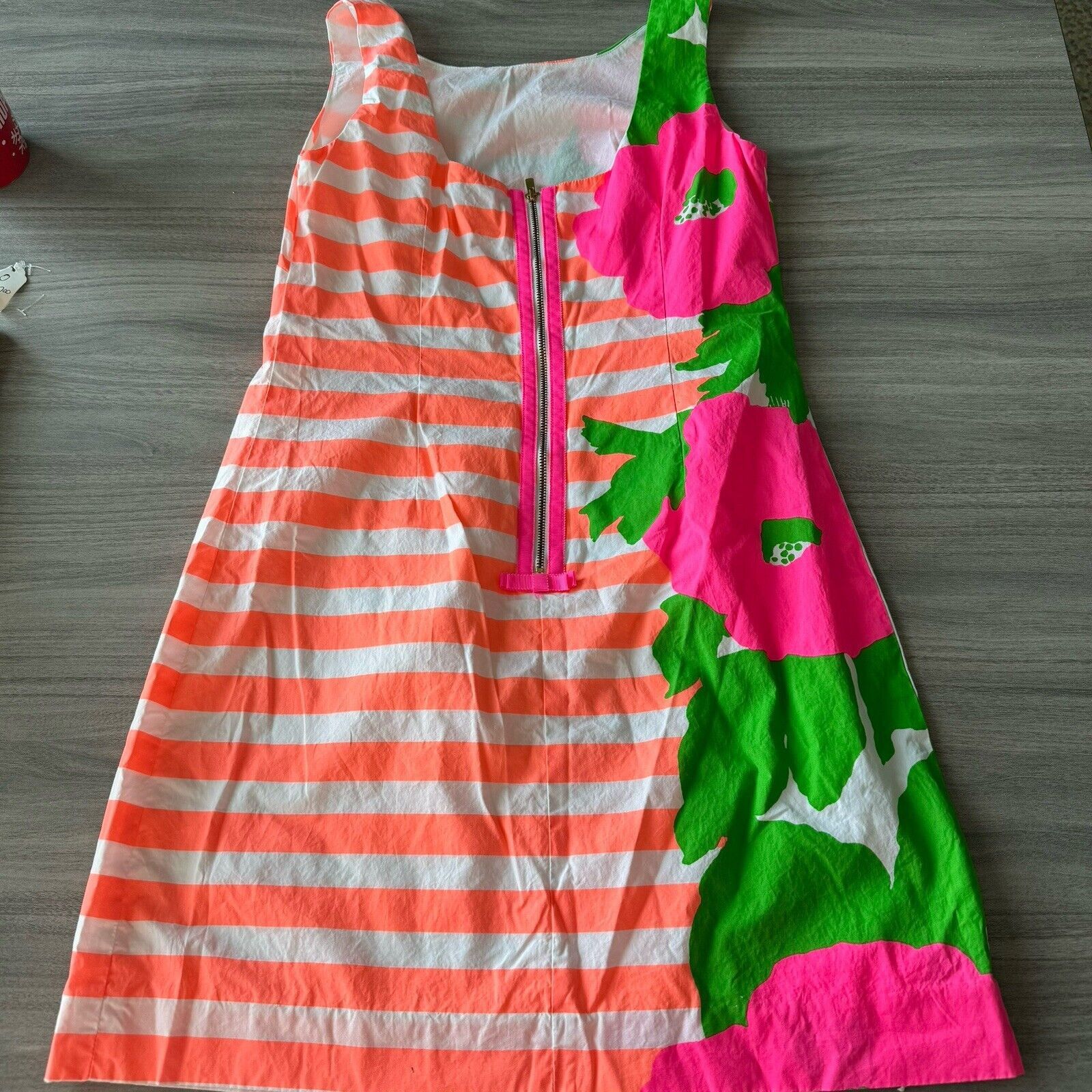 Lilly Pulitzer Lilly Pulitzer Delia Dress Sunrise Wild Flowers Sz 0 Cotton Size XS / US 0-2 / IT 36-38 - 2 Thumbnail