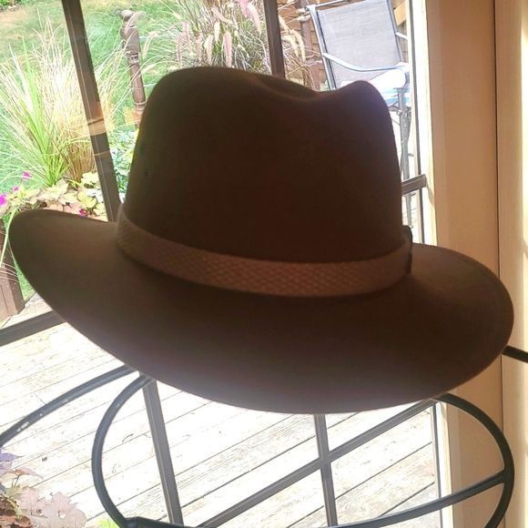 Other Dorfman Pacific Vintage Fedora Sz. M Hat Size ONE SIZE - 2 Thumbnail
