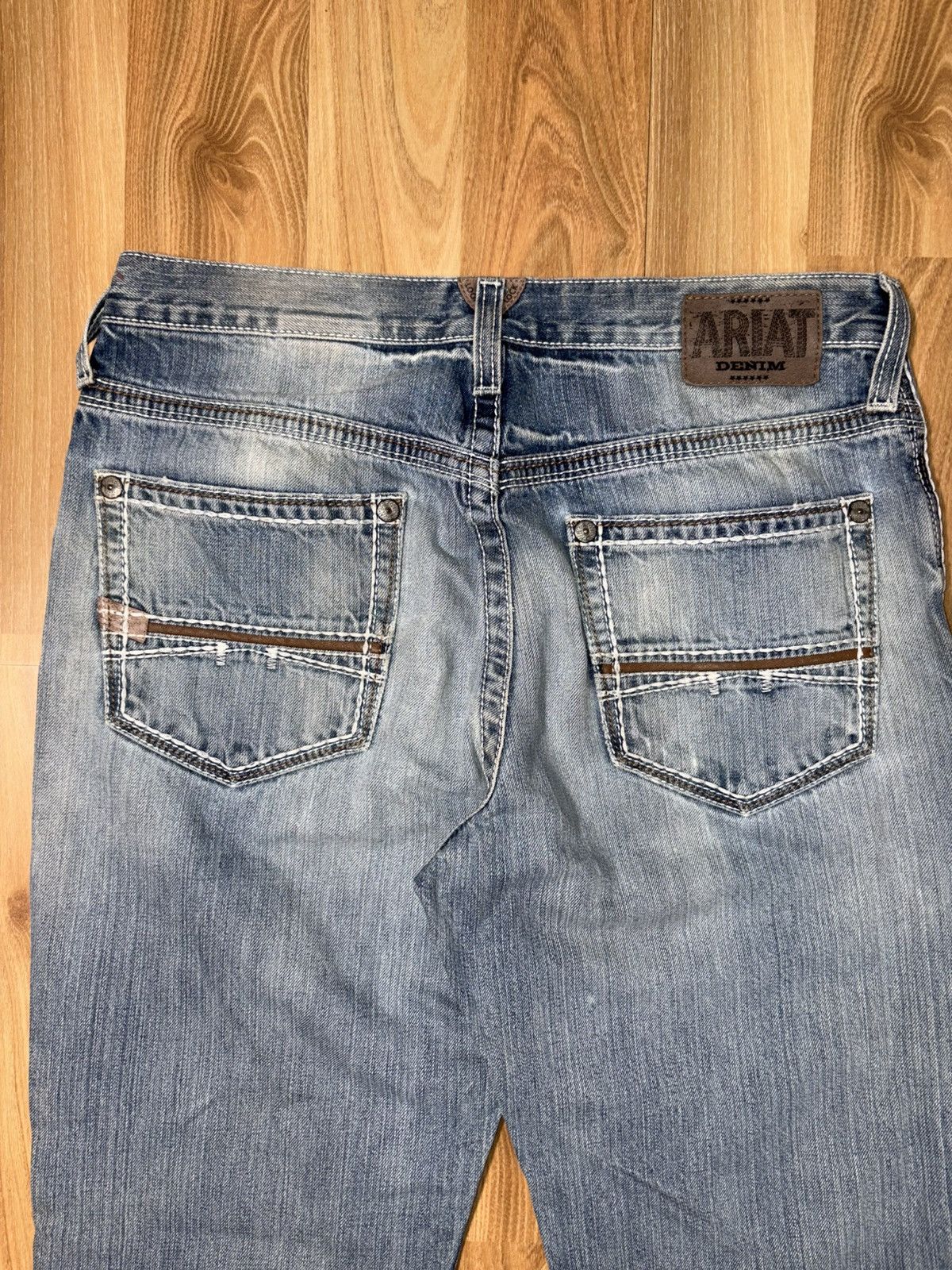Ariat Ariat M4 low rise boot cut jeans Size US 34 / EU 50 - 6 Thumbnail