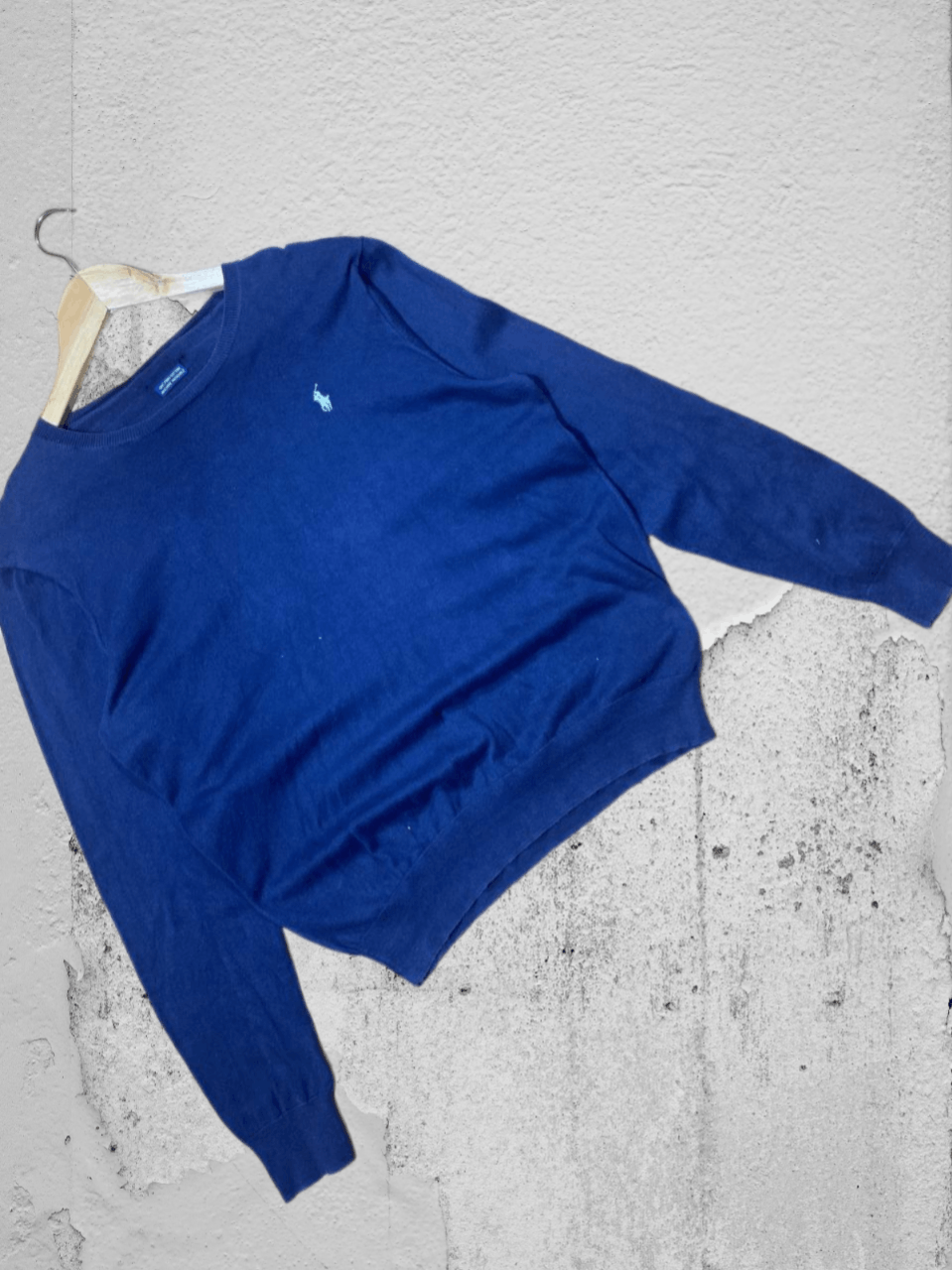 Polo Ralph Lauren Vintage Ralph Lauren y2k Distressed ribbed sweater Size US S / EU 44-46 / 1 - 1 Thumbnail