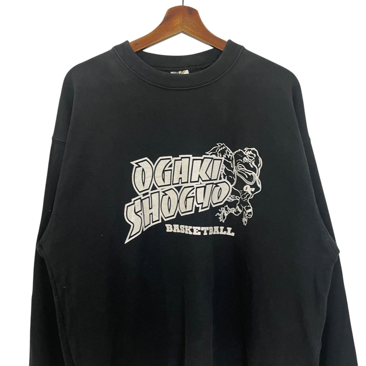 Japanese Brand Vintage 90s Ogaki Shogyo Basketball Swetshirt Size US L / EU 52-54 / 3 - 2 Thumbnail