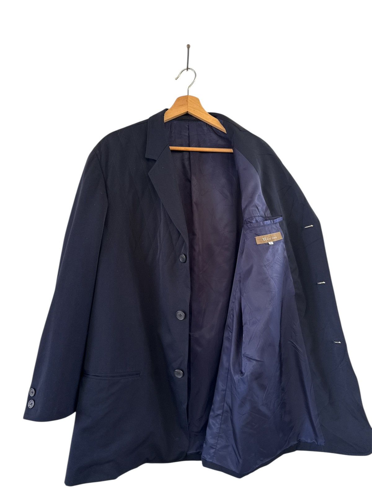 Yohji Yamamoto Yohji Yamamoto Y’s For Men Wool Jacket Size US M / EU 48-50 / 2 - 2 Thumbnail