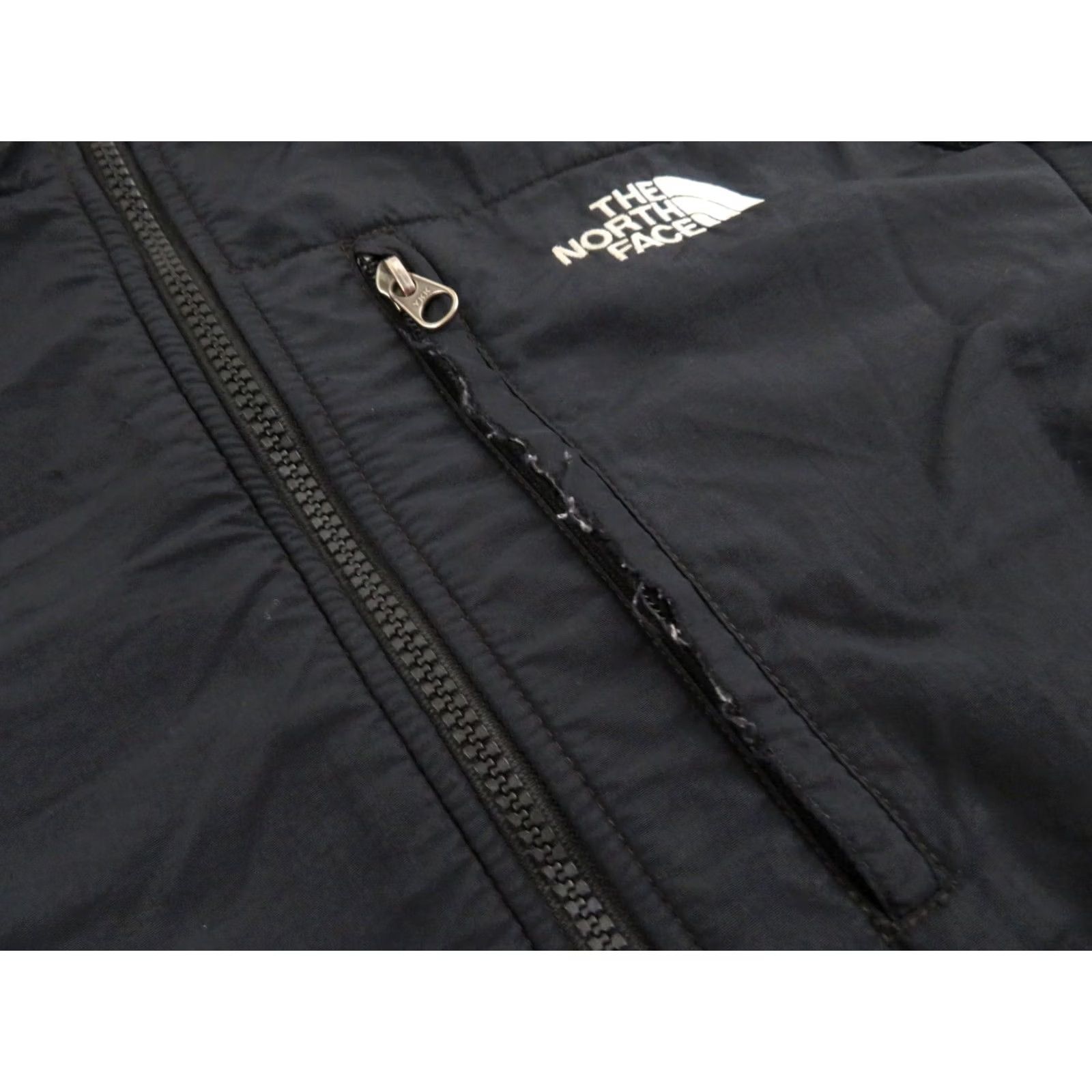 The North Face VINTAGE The North Face Jacket Womens M Black 90s Y2K Polartec Fleece Denali Size M / US 6-8 / IT 42-44 - 3 Thumbnail
