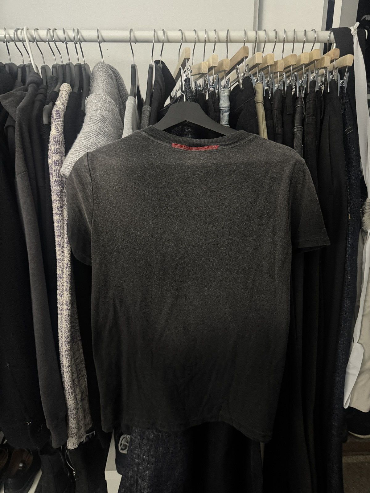 Yuremane Yuremane Basic Black Baby Tee Size US M / EU 48-50 / 2 - 2 Thumbnail