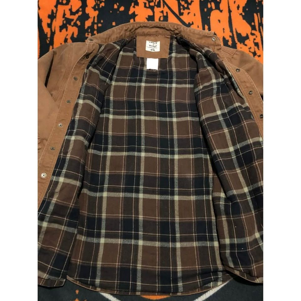 Vintage Vintage LAKIN & McKEY Canvas Jacket Size Large Plaid Flannel Size US L / EU 52-54 / 3 - 3 Thumbnail