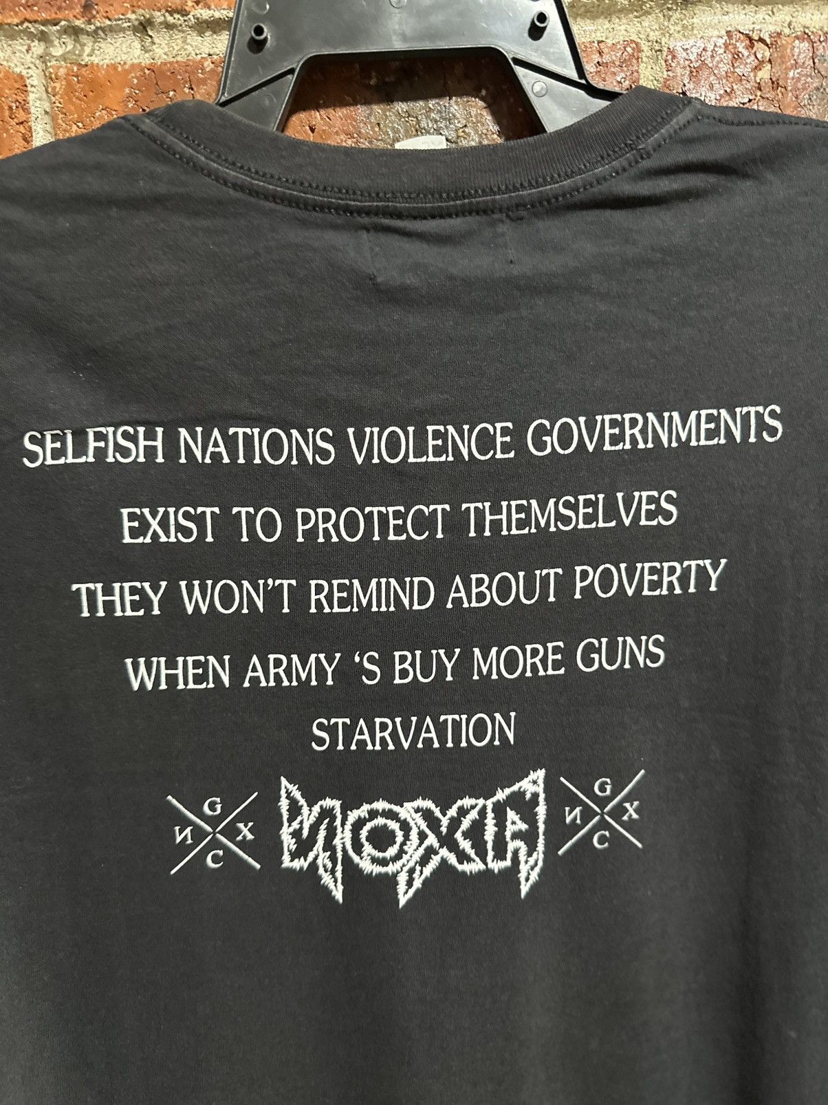 Band Tees Vintage Noxa Starvation Faded Tee Size US XL / EU 56 / 4 - 10 Thumbnail