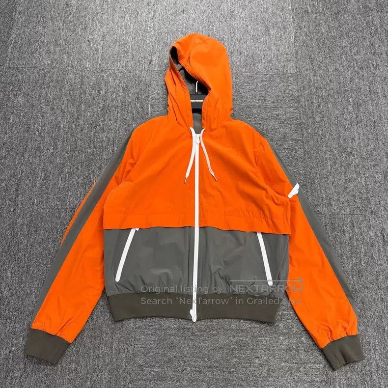Hermes Color Block Nylon Windbreaker