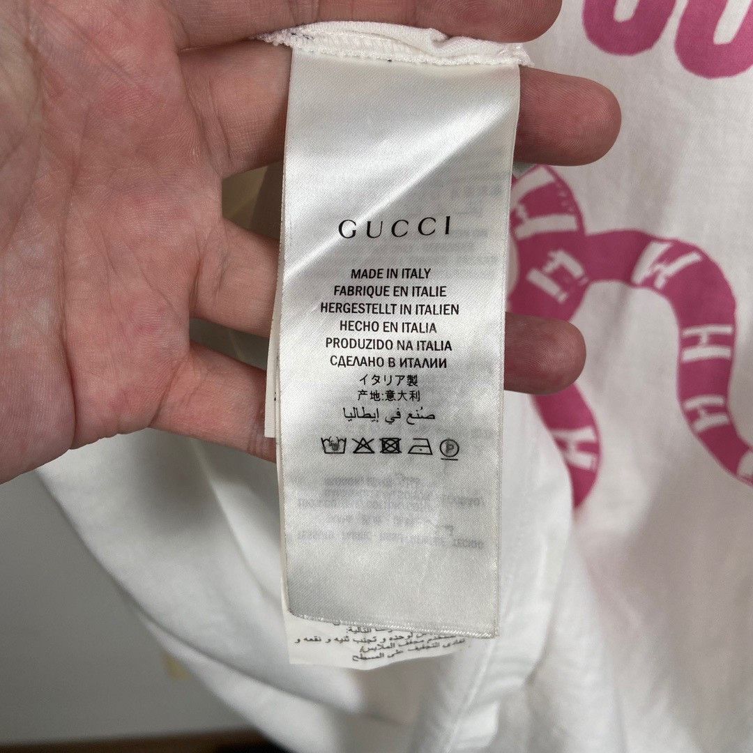 Gucci Gucci pink snake short sleeves Nextarrow-2412 Size US XS / EU 42 / 0 - 4 Thumbnail