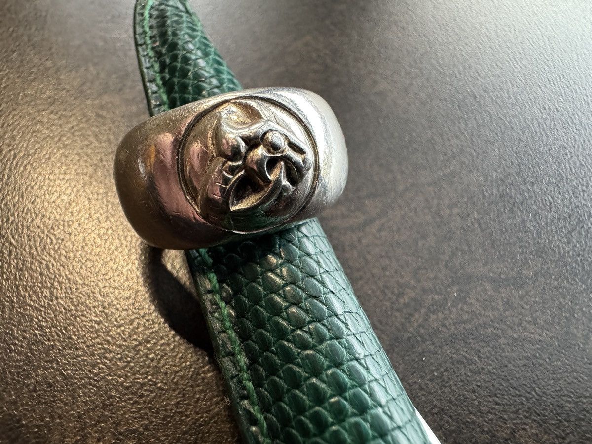 Chrome Hearts Chrome Hearts 1995 dog with lightening bolt ring Size ONE SIZE - 10 Thumbnail