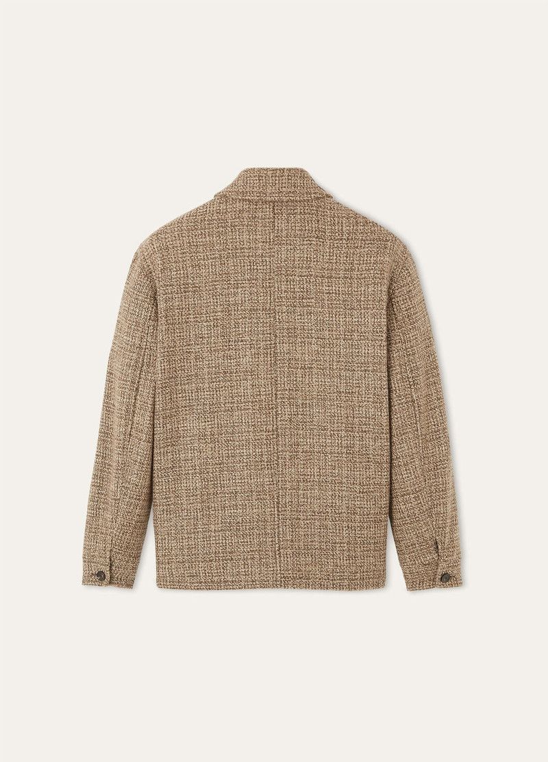 Loro Piana o1w1db10226 FAP4033 Devis Caban Coat in Brown Size US M / EU 48-50 / 2 - 6 Thumbnail