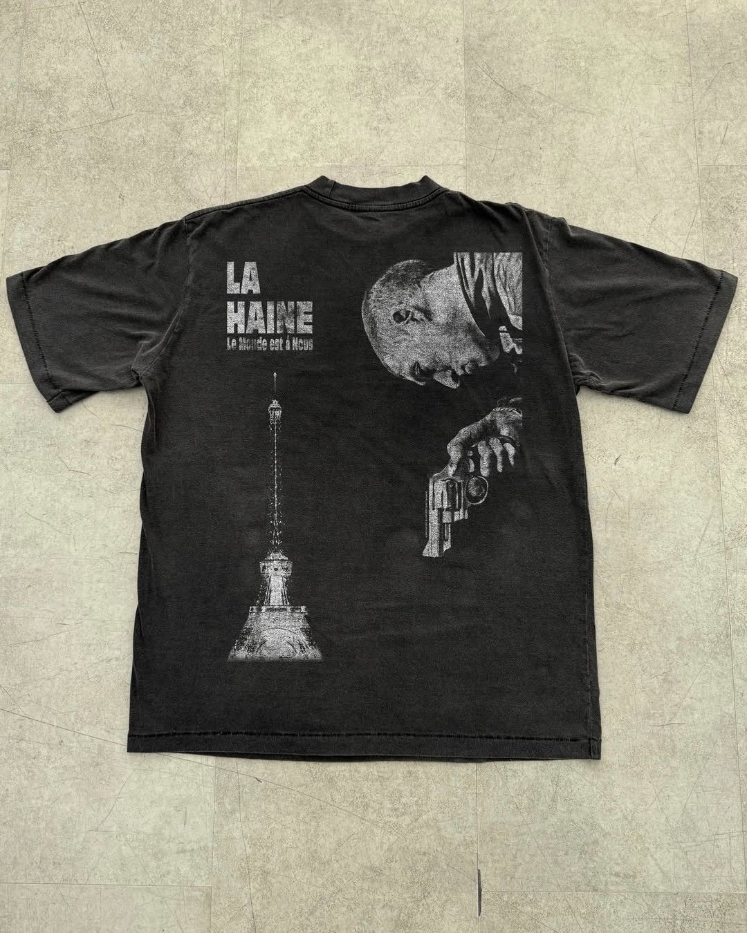 Rap Tees Custom La Haine Tees Black Size US L / EU 52-54 / 3 - 2 Thumbnail