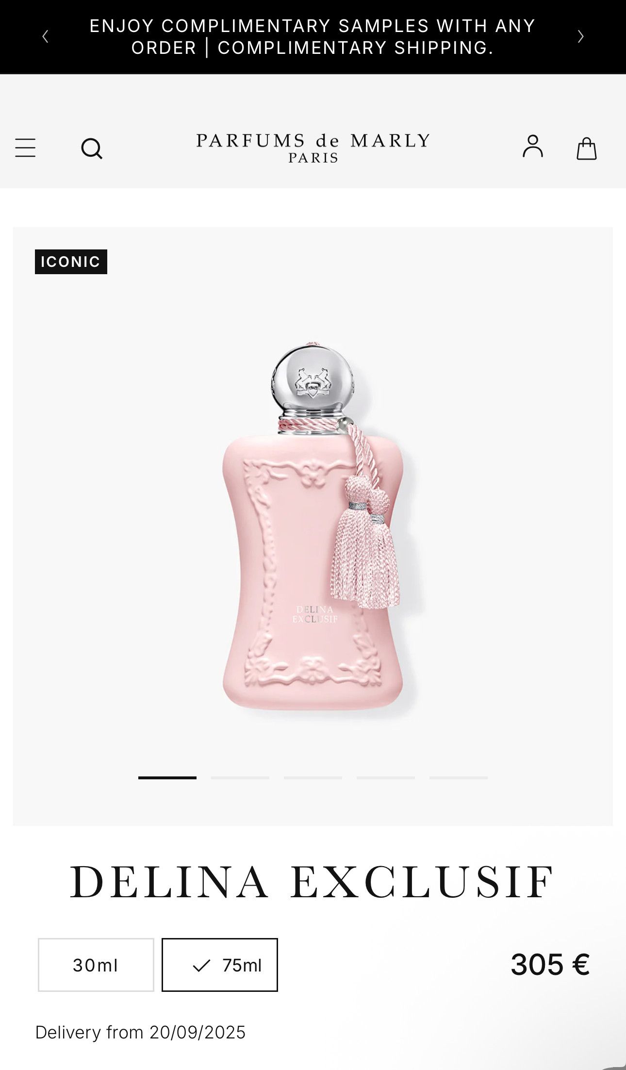 Other Parfums de Marly Delina Exclusif 75ml Size ONE SIZE - 5 Thumbnail