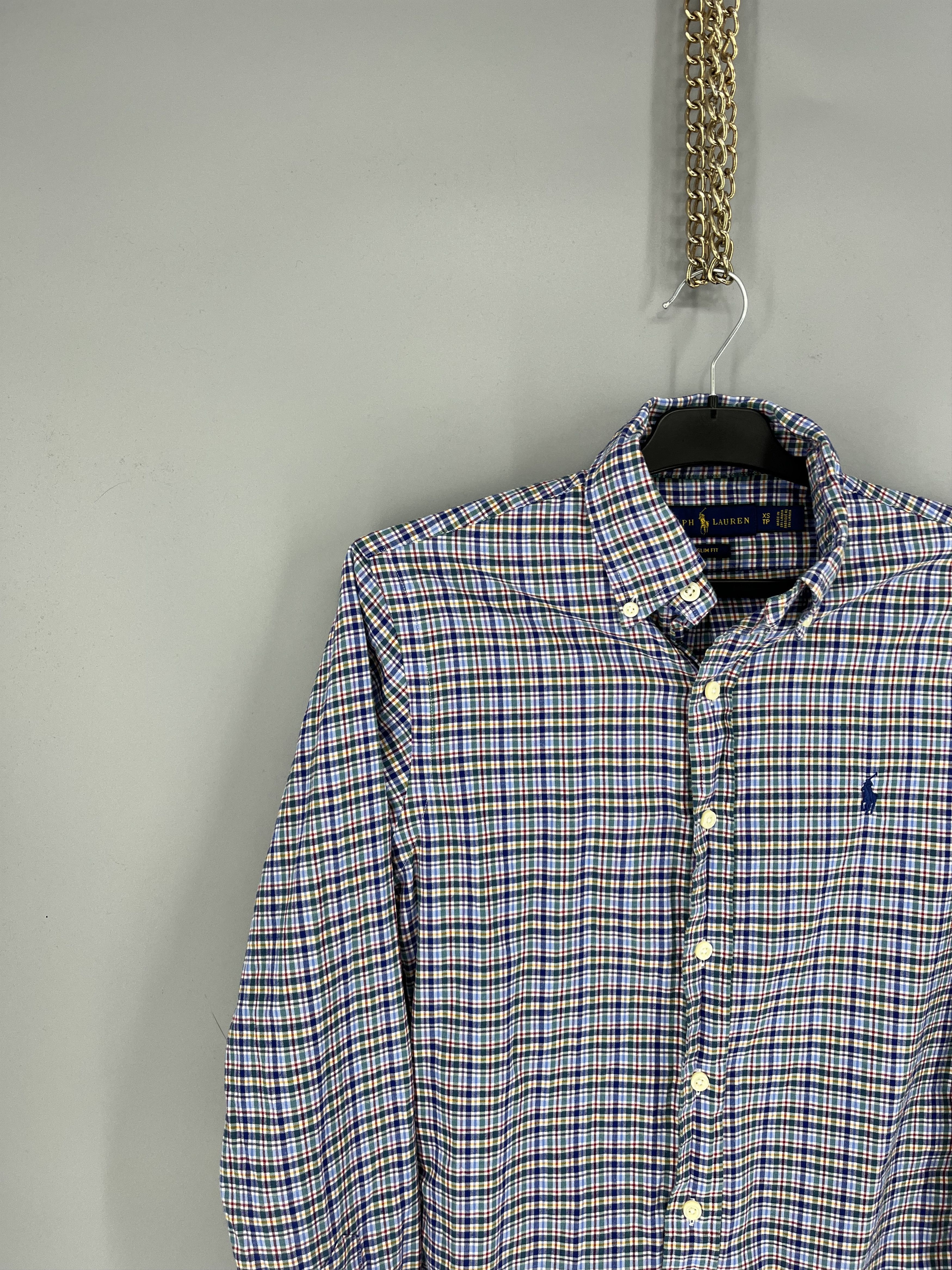 Polo Ralph Lauren Vintage y2k Polo Ralph Lauren Plaid Blake Cotton Flannel Size US XS / EU 42 / 0 - 4 Thumbnail