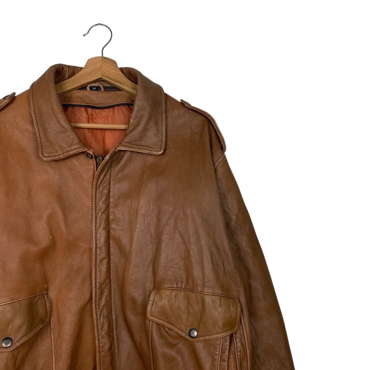 Japanese Brand Japanese Brand Motorcycle Riding Leather Jacket Size US M / EU 48-50 / 2 - 5 Thumbnail