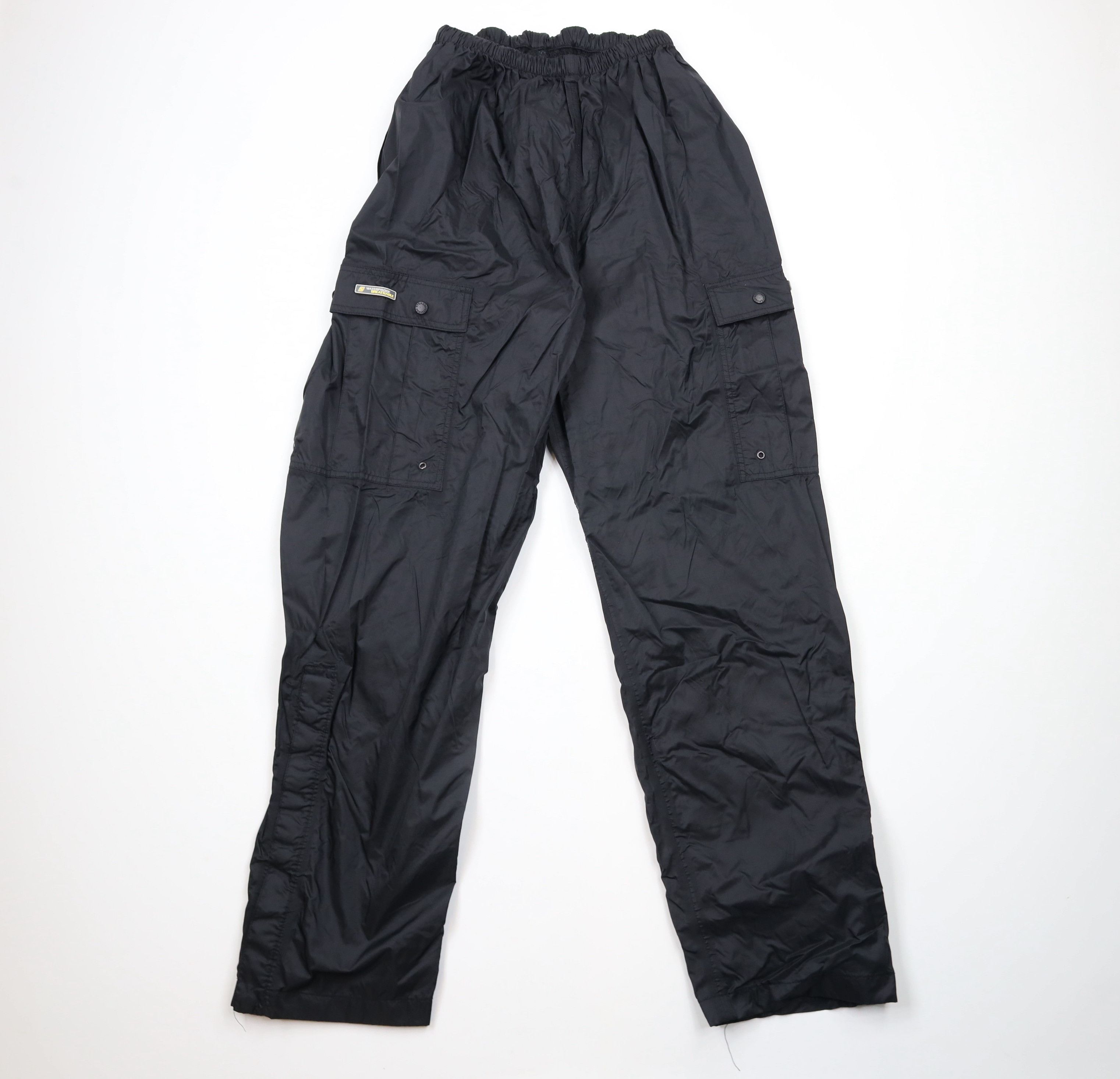 Vintage Vintage 90s Streetwear Lined Waterproof Wide Leg Cargo Pants Size US 34 / EU 50 - 1 Thumbnail