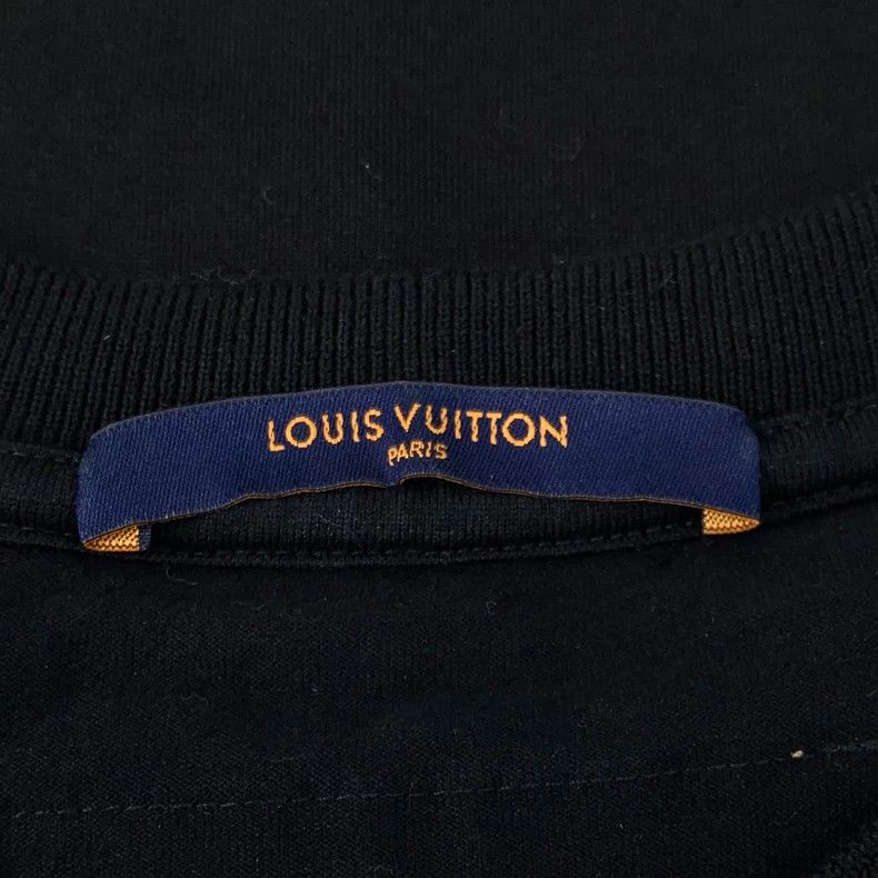 Louis Vuitton Louis Vuitton Black cotton crewneck T-shirt Size US XS / EU 42 / 0 - 6 Thumbnail