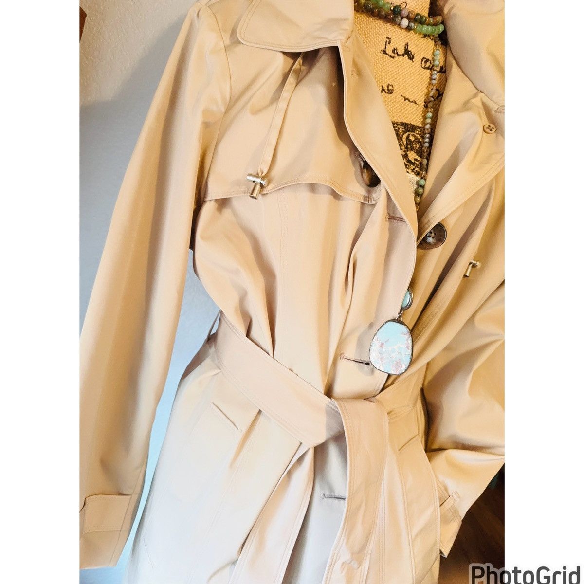 London Fog London Fog Hooded Trench Coat Size XXL / US 16-18 / IT 52-54 - 14 Thumbnail