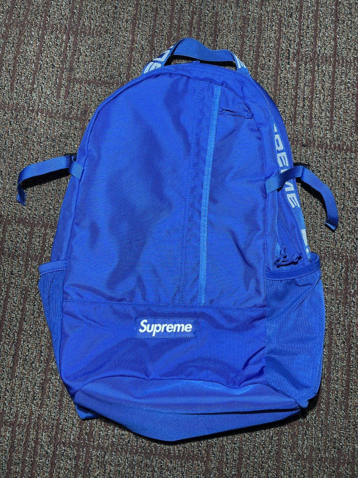 Supreme Supreme Backpack Blue Chocolate Chip Camo SS20 | Grailed