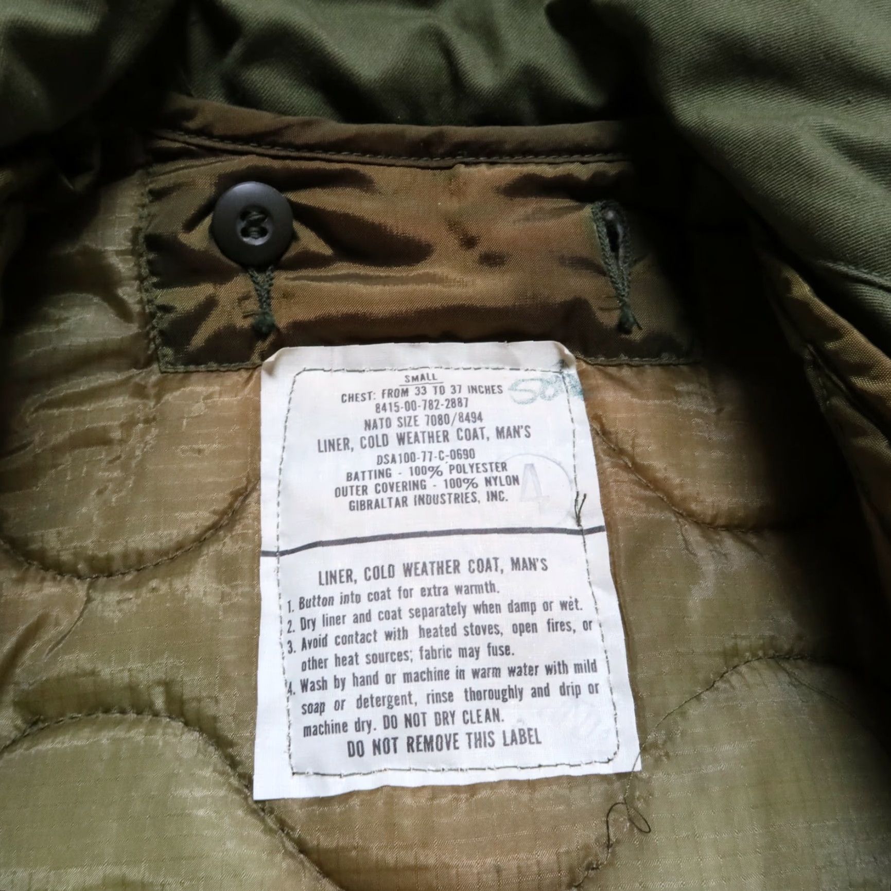 Alpha Industries VINTAGE Alpha Industries M-65 Jacket Mens S Military Green Size US S / EU 44-46 / 1 - 6 Thumbnail